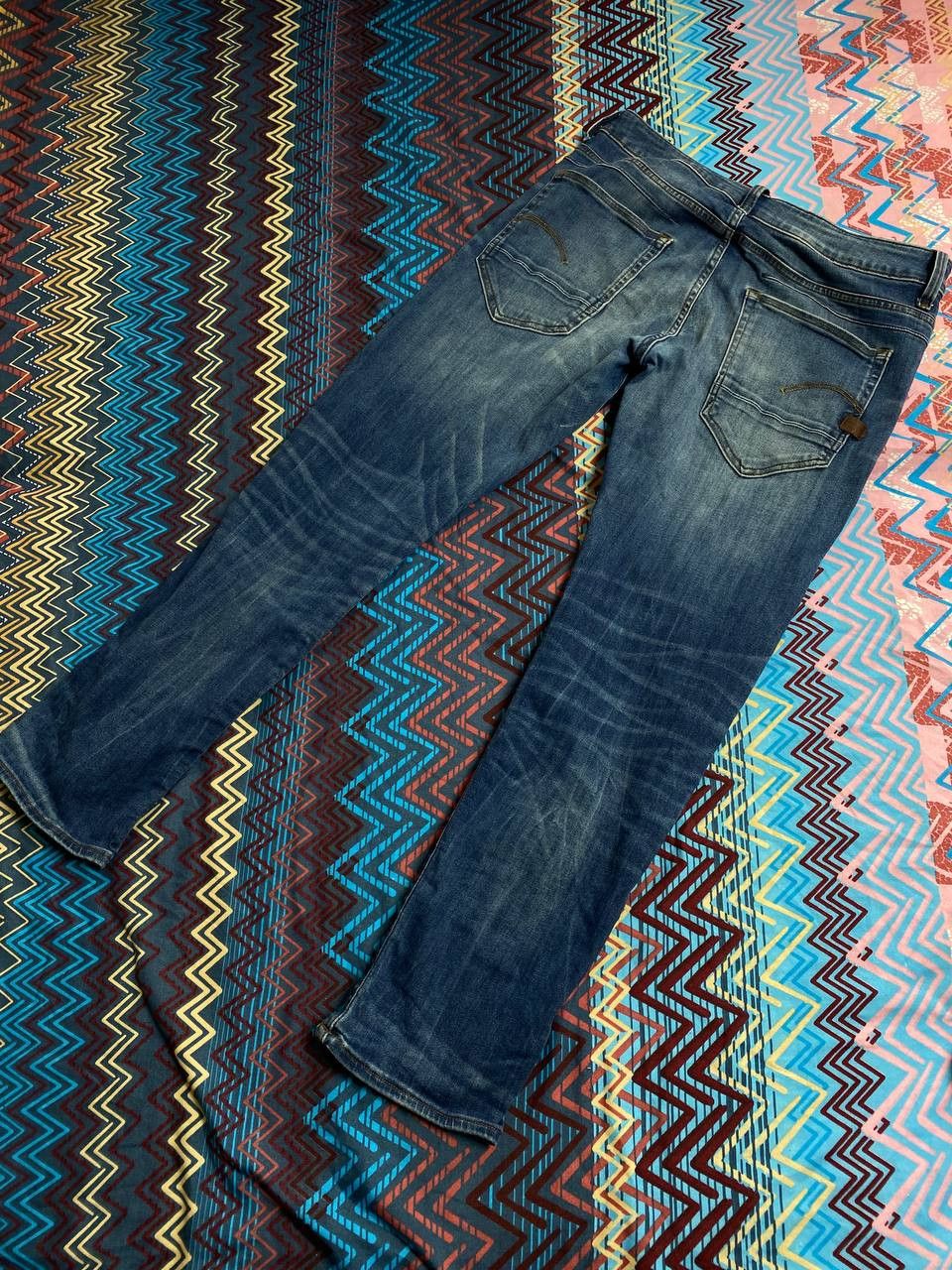 G-Star jeans Y2K G-Star Raw logo vintage D-STAQ 5-POCKET slim Size US 31 - 18 Thumbnail