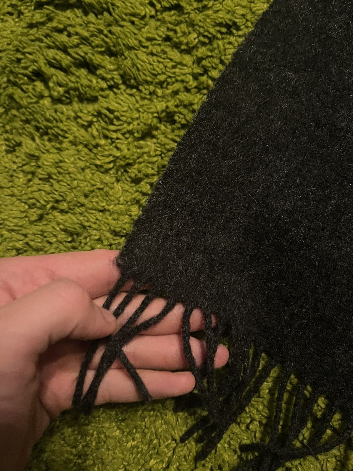 Barbour × Designer Barbour 100% wool grey scarf Size ONE SIZE - 4 Thumbnail
