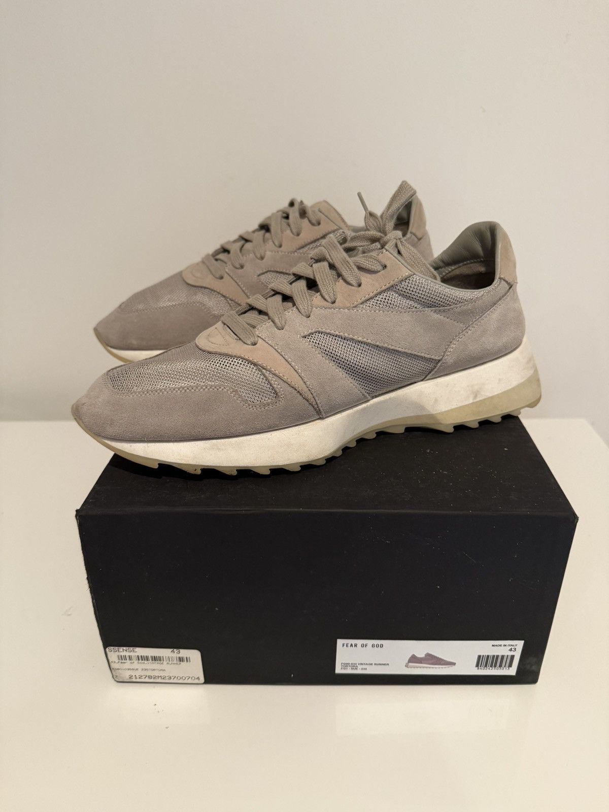 Gray Fear of God “Vintage Runner”