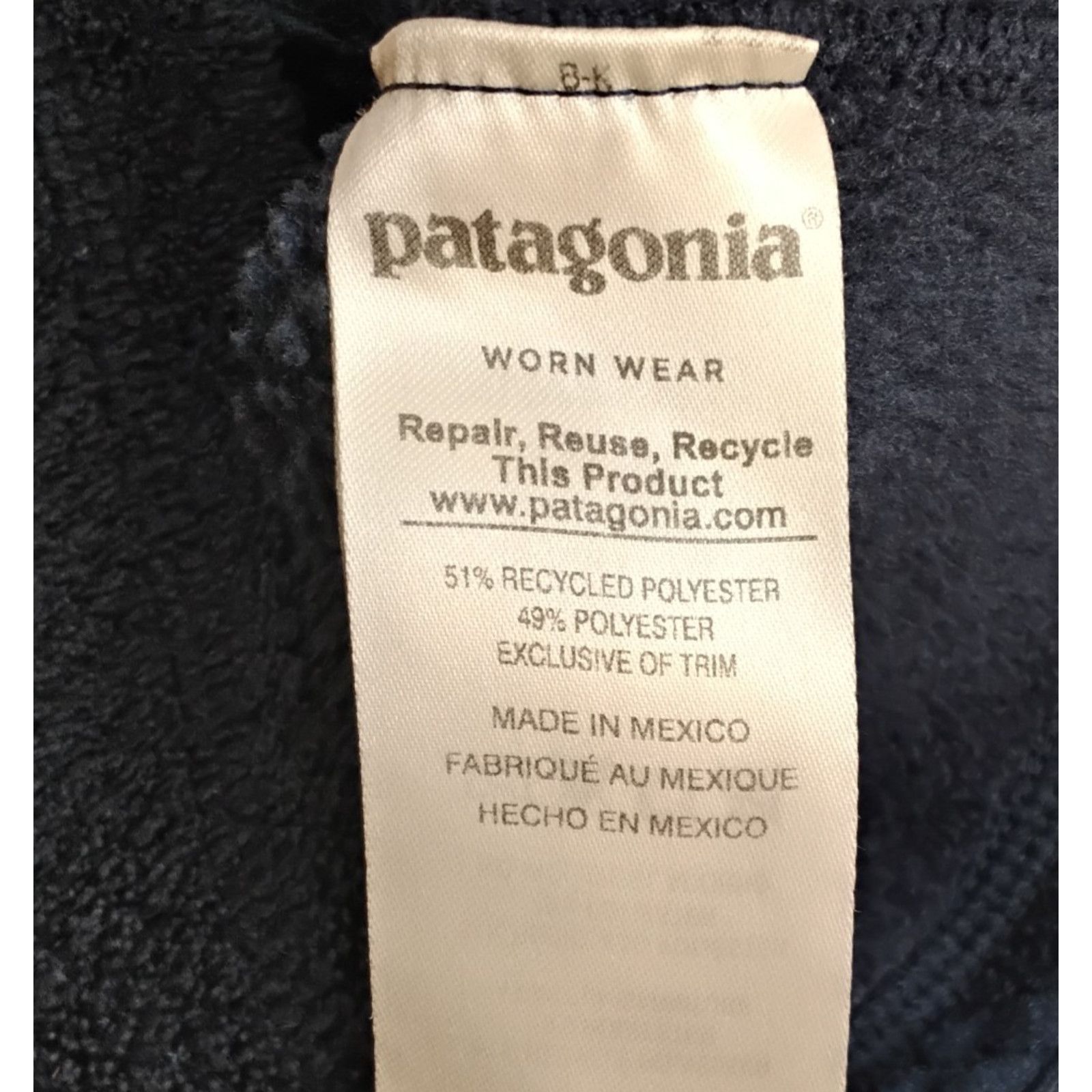 Patagonia Patagonia Re-Tool Snap-T Fleece Pullover Women's S Navy Blue Size S / US 4 / IT 40 - 7 Thumbnail