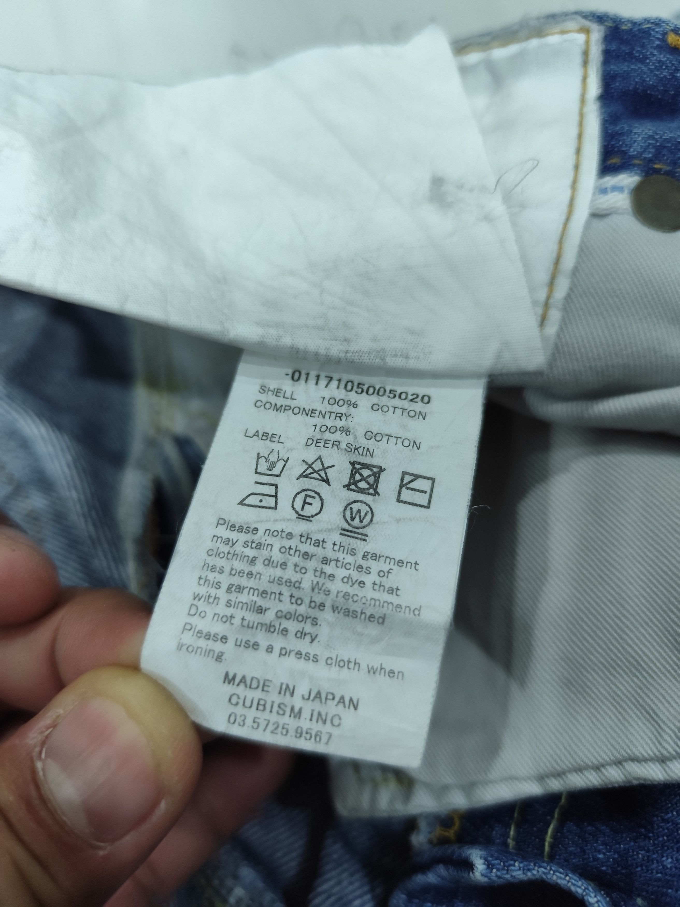 Visvim Visvim washed distress denim selvedge Size US 30 / EU 46 - 10 Thumbnail