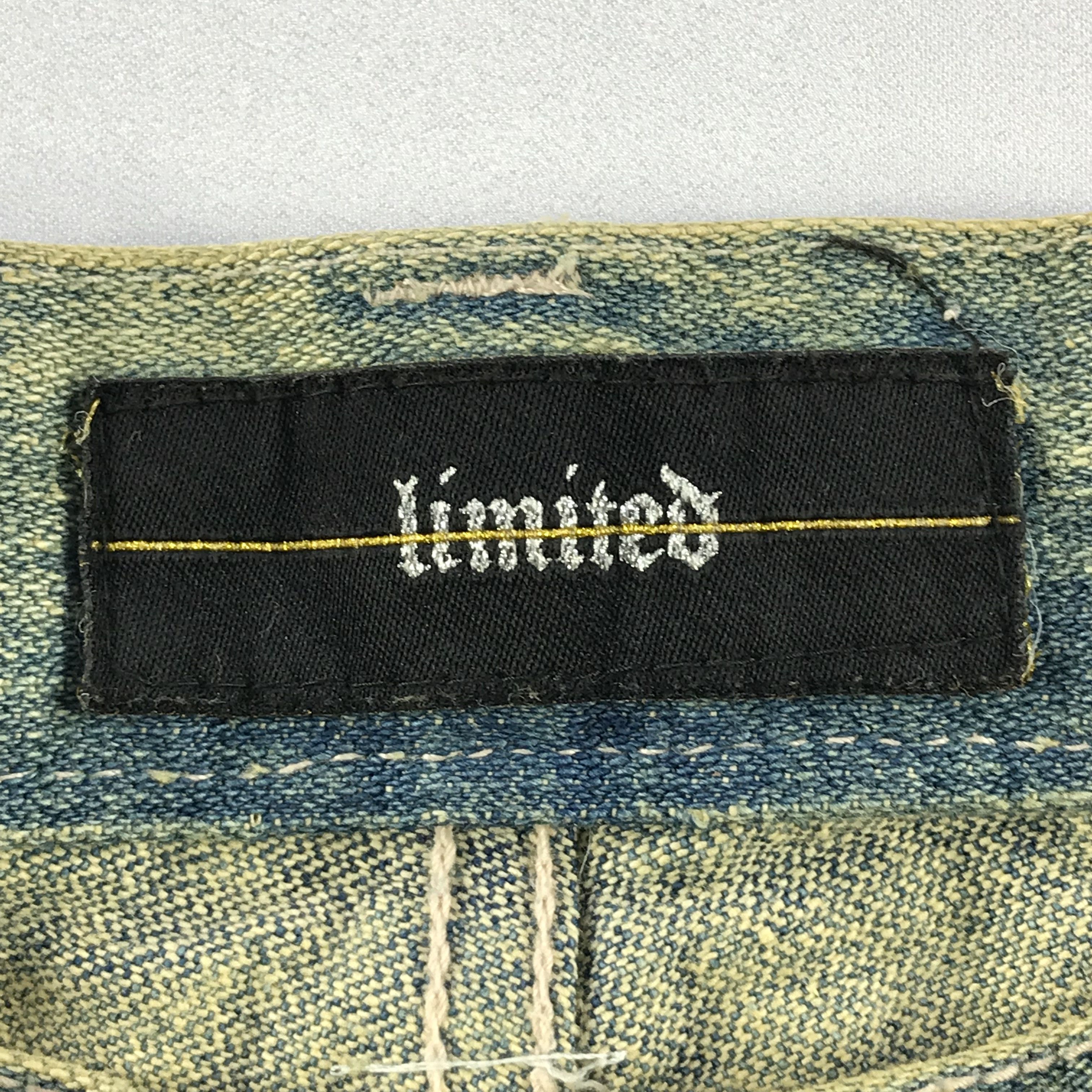 Japanese Brand Japanese Brand Limited Jeans Mud Wash Distressed Denim Size US 32 / EU 48 - 14 Thumbnail
