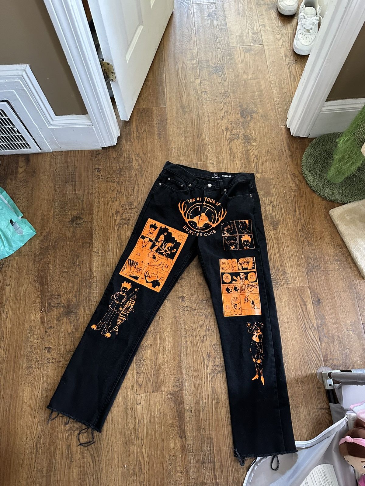 Vintage LOOK AT YOURSELF HUNTER X HUNTER Size US 32 / EU 48 - 6 Thumbnail