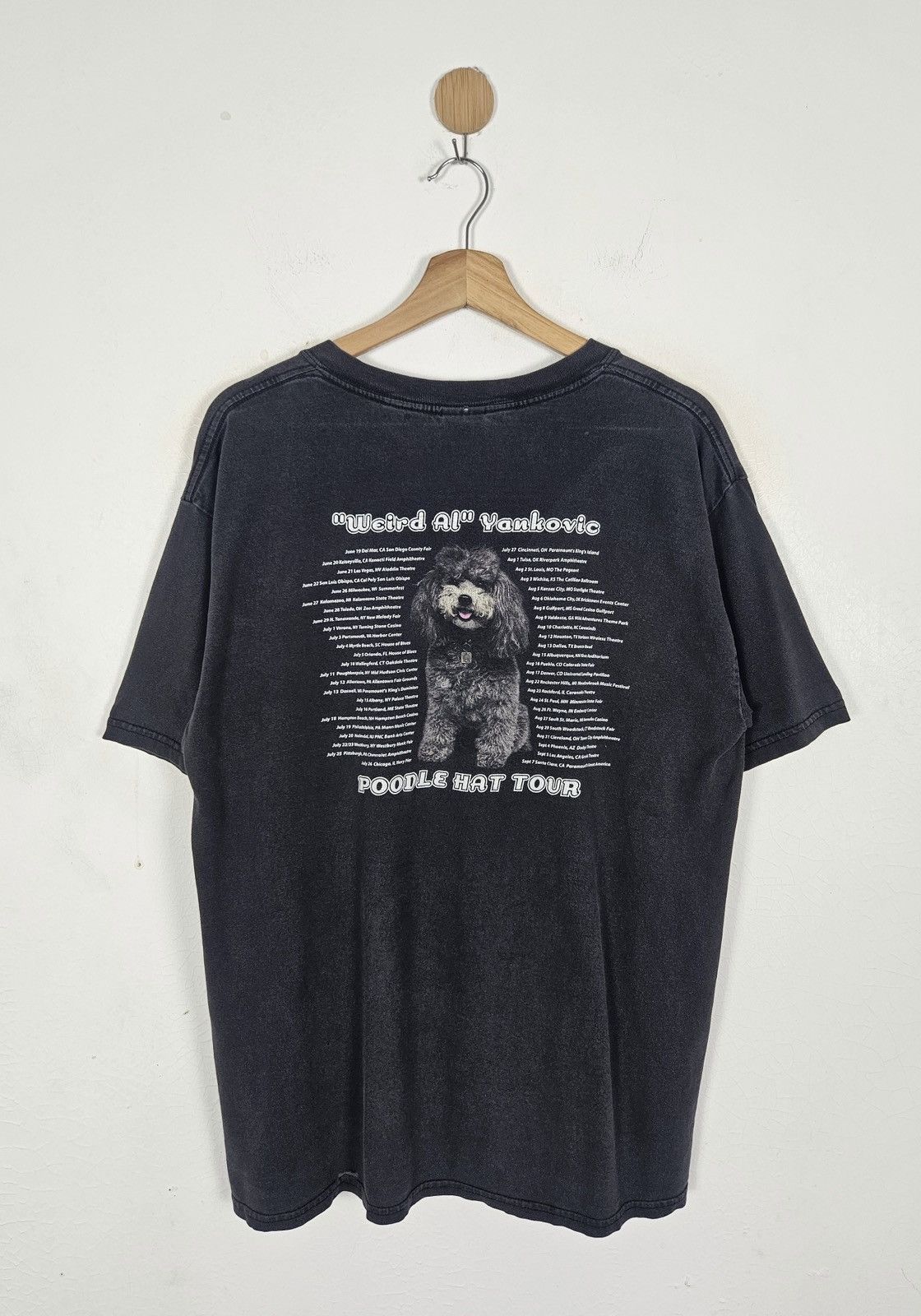 Band Tees Vintage Weird Al Yankovic Poodle Hat tour shirt Size US L / EU 52-54 / 3 - 2 Thumbnail