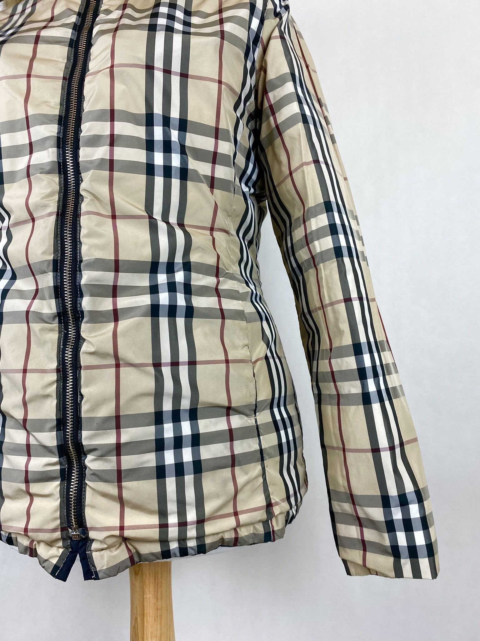 Burberry × Designer Burberry reversible jacket nova check two sided puffer Size L / US 10 / IT 46 - 7 Thumbnail