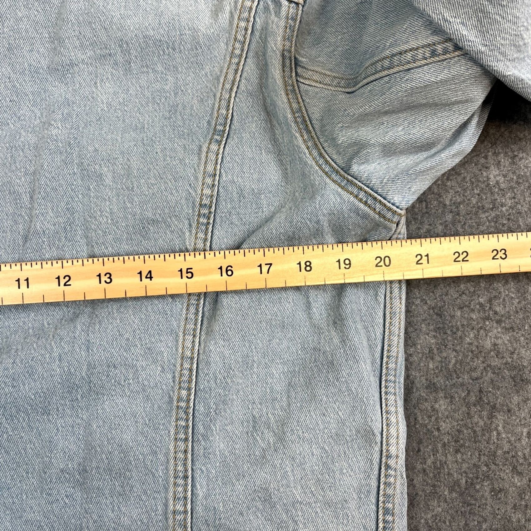Lee Lee Rider Jacket Denim Jacket Mens Medium Blue Trucker Style 3-in-1 Workwear Size US M / EU 48-50 / 2 - 3 Thumbnail