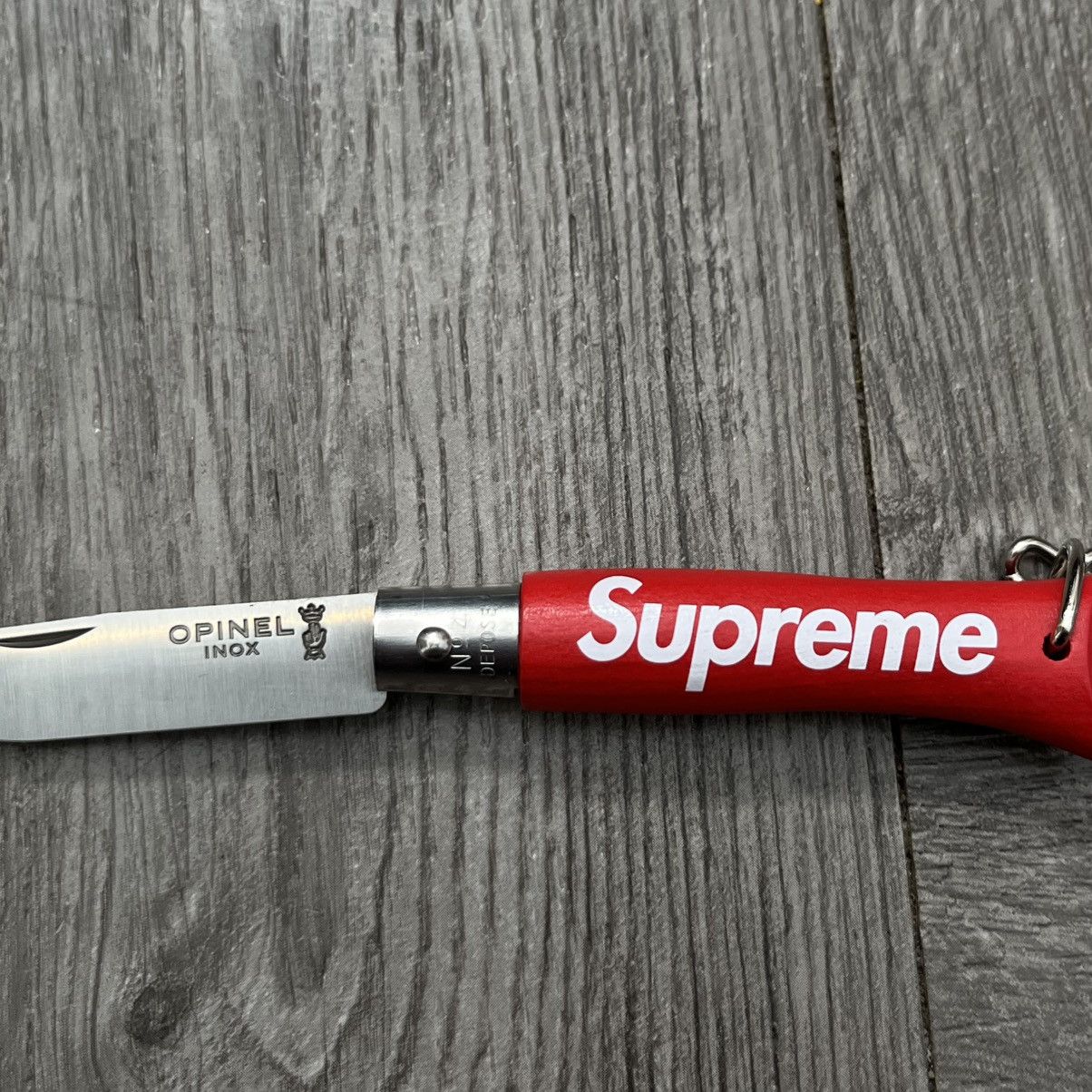Supreme Supreme Opinel Keychain Knife Red Size ONE SIZE - 2 Thumbnail