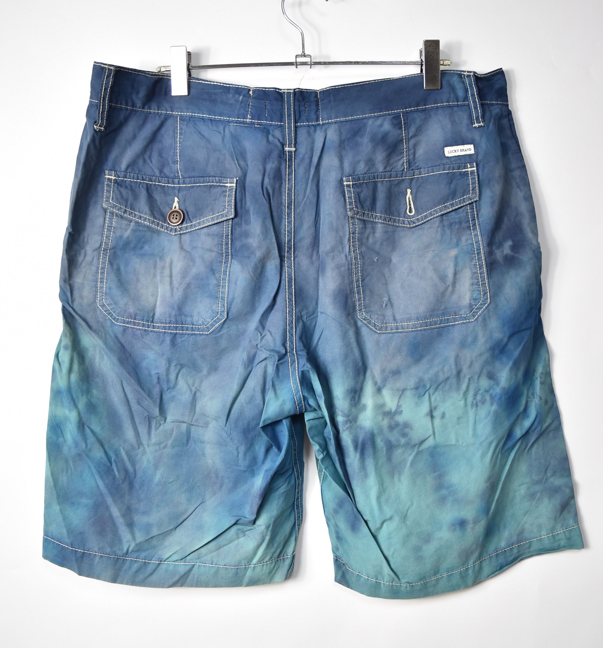 Nepenthes NEPENTHES/tie dye graphic shorts/27645 - 767 62 Size US 32 / EU 48 - 4 Thumbnail