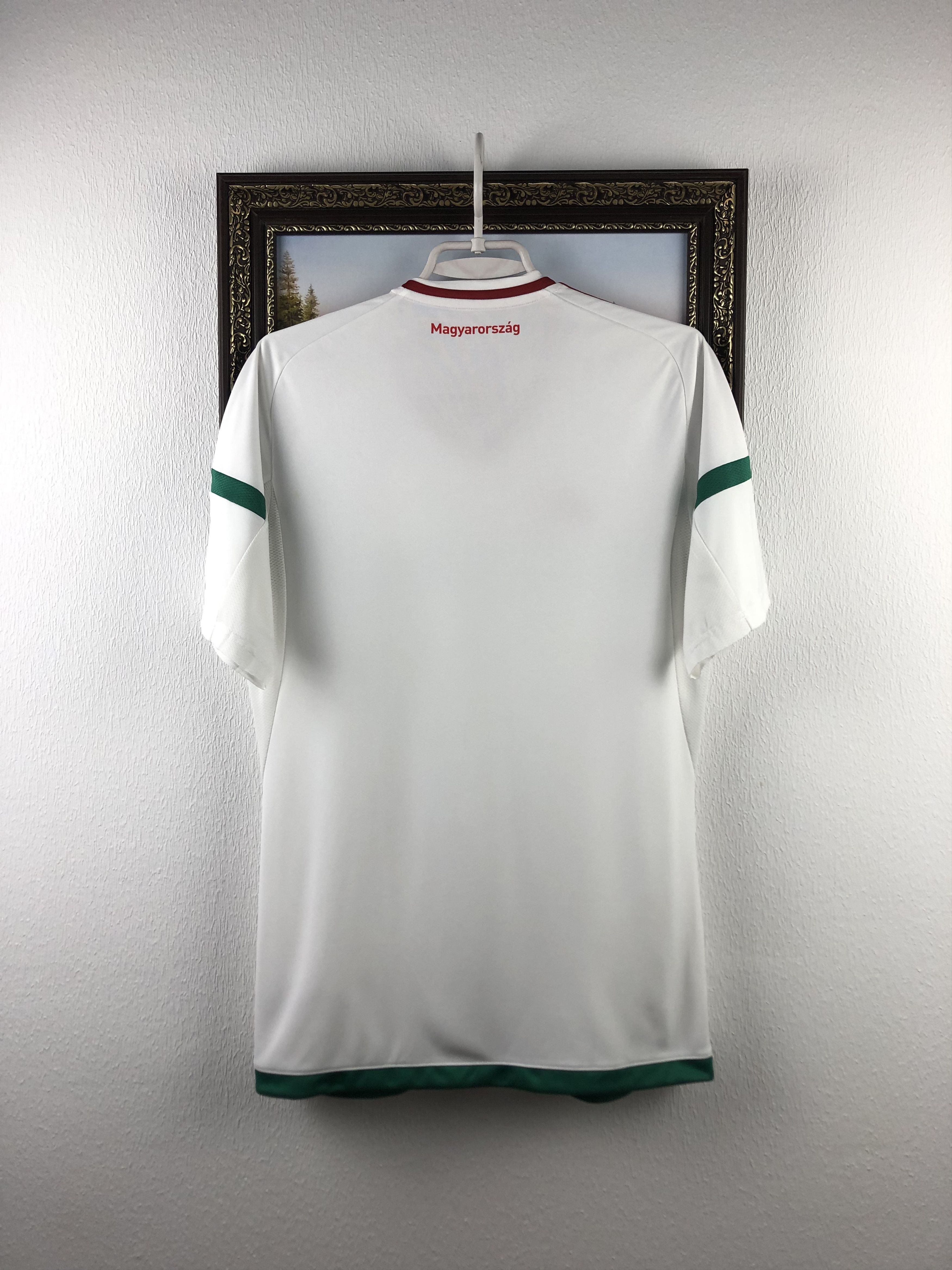 Adidas Hungary football shirt Soccer Jersey New Trikot Tee Hype Size US S / EU 44-46 / 1 - 19 Thumbnail