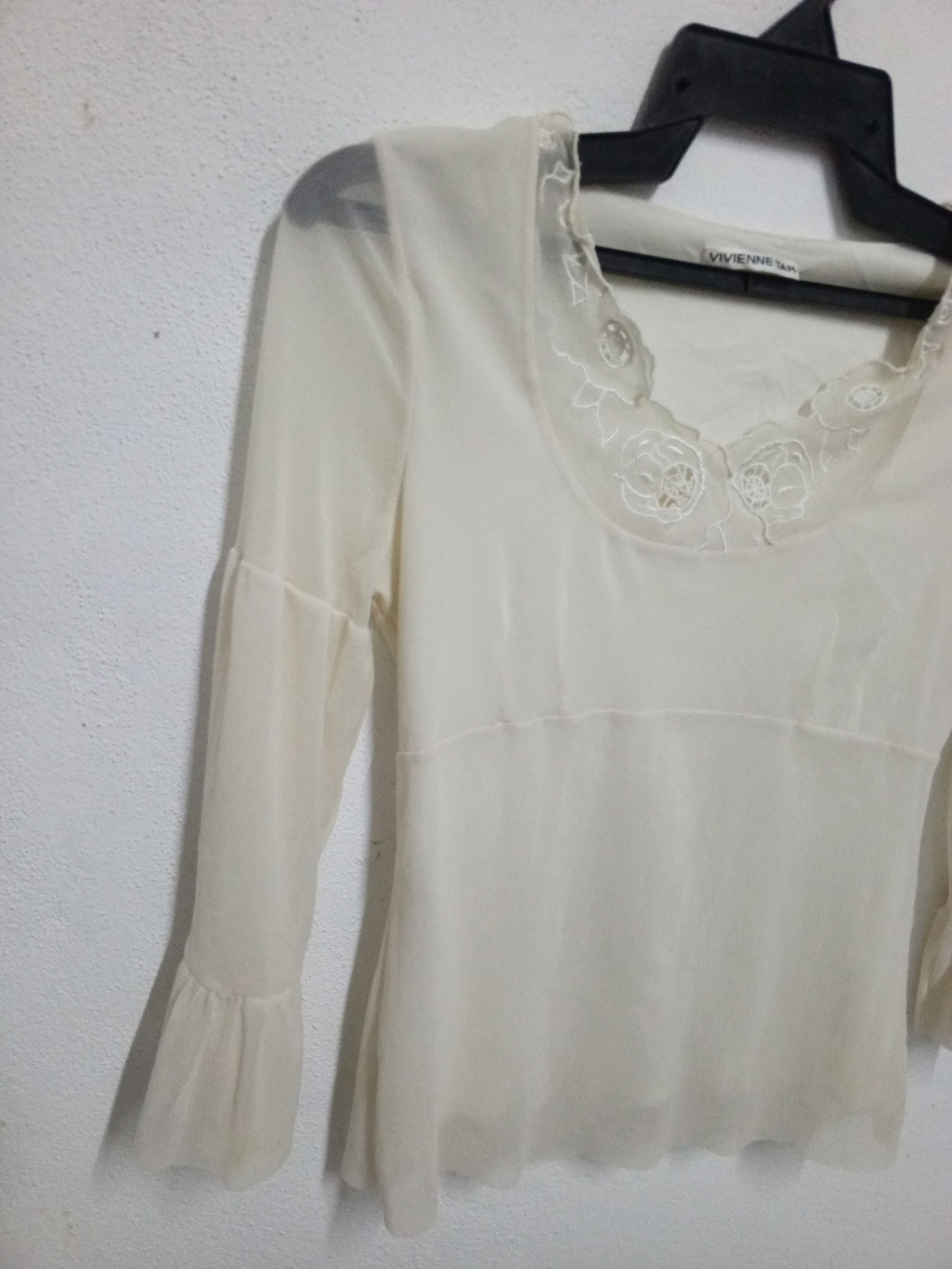 Vivienne Tam Vivienne Tam white flower Size XXS / US 00 / IT 34 - 2 Thumbnail