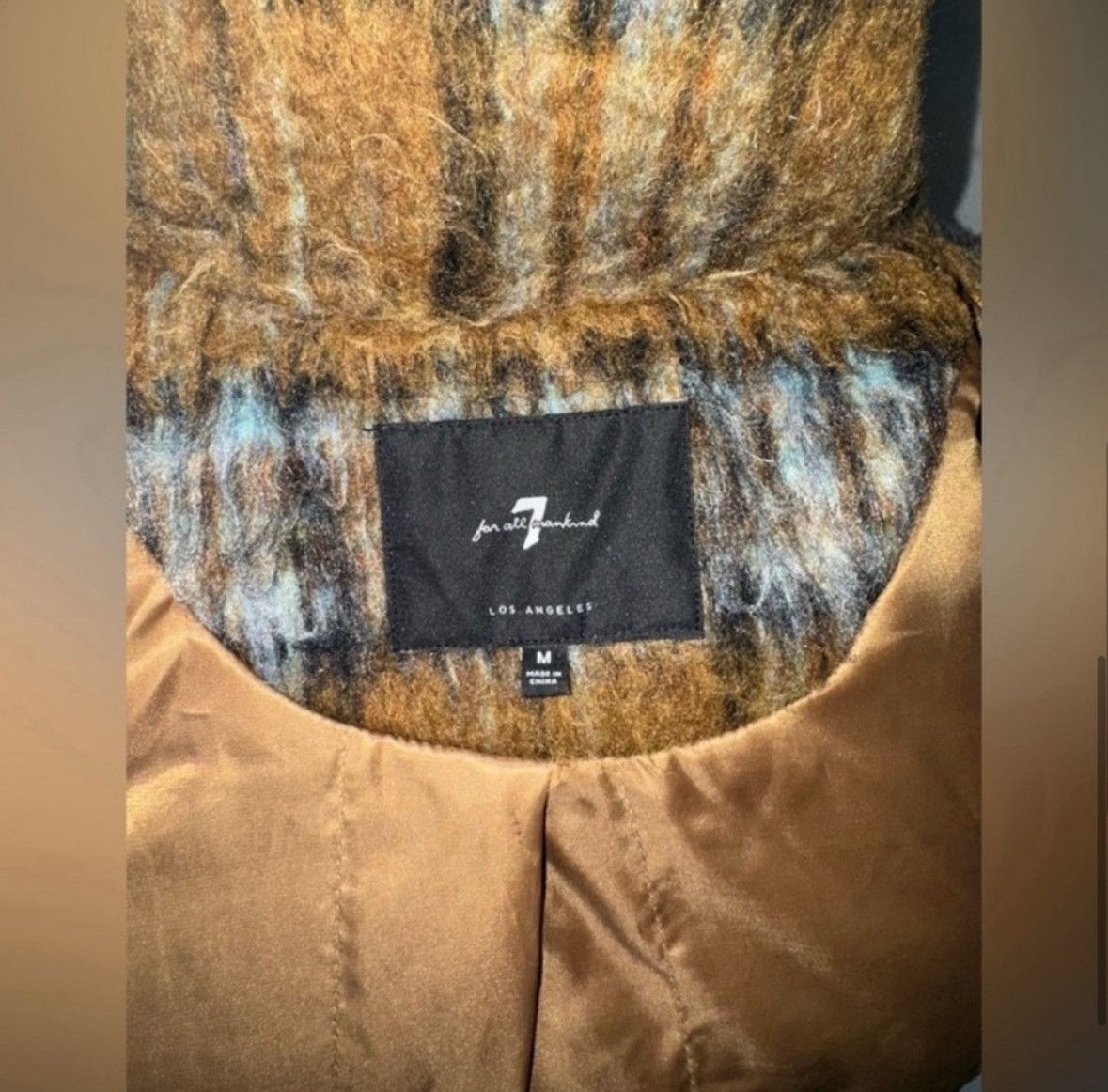 7 For All Mankind 7 For All Mankind Alicia Plaid Bomber Jacket/MEDIUM Size M / US 6-8 / IT 42-44 - 7 Thumbnail