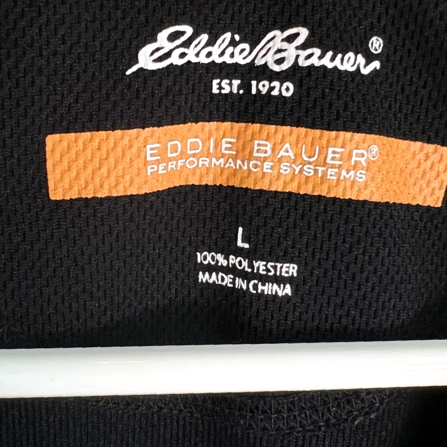Eddie Bauer Eddie Bauer Womens Performance Systems V Neck Short Sleeves Black T Shirt Size L Size L / US 10 / IT 46 - 5 Thumbnail