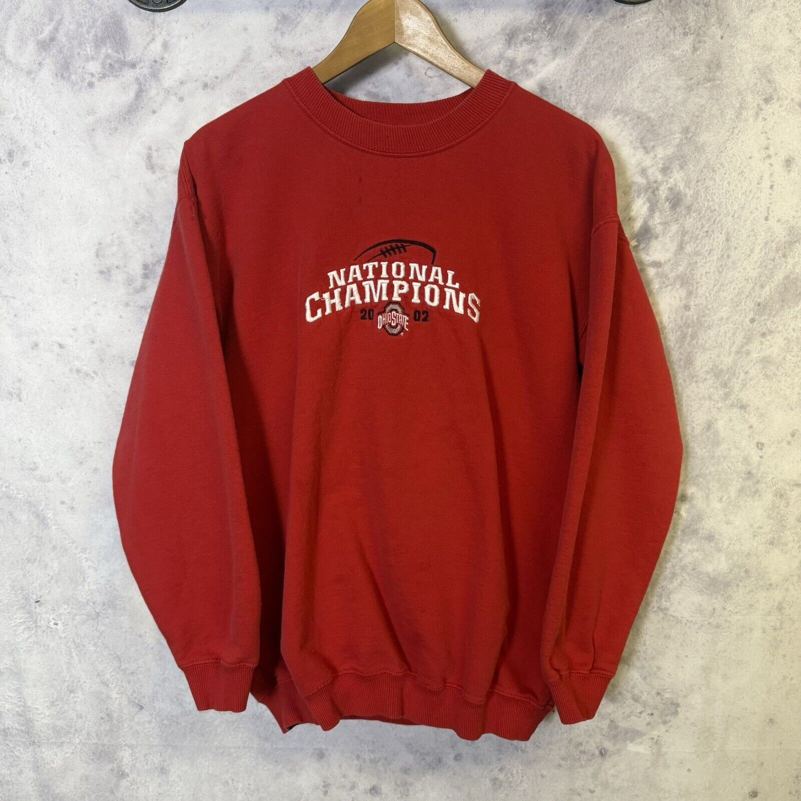 Vintage Vintage Ohio State University Champions Sweatshirt Mens M Size US M / EU 48-50 / 2 - 1 Thumbnail