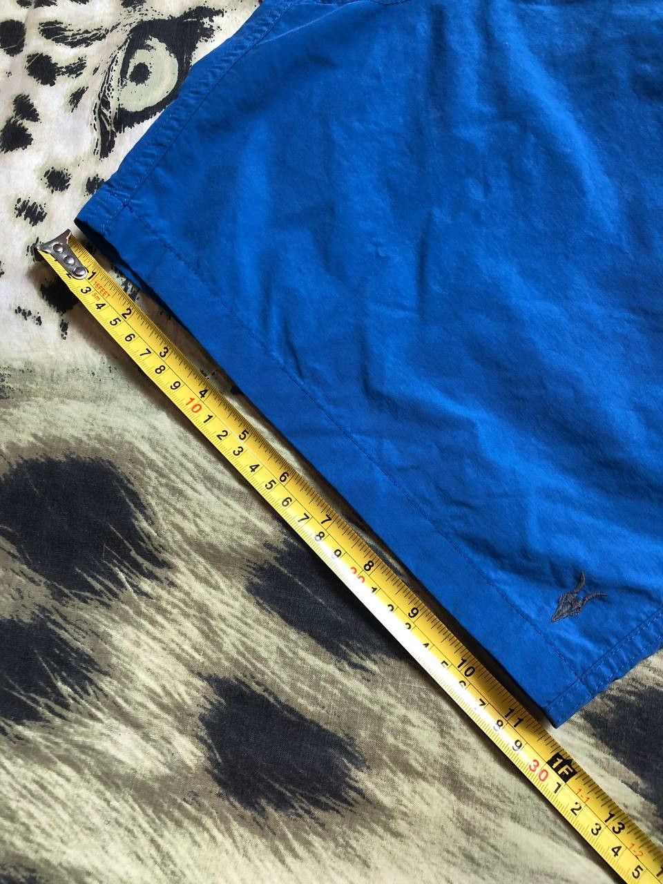 Allsaints Vintage Allsaints Streetwear Blue Shorts Size XL Size US 36 / EU 52 - 14 Thumbnail