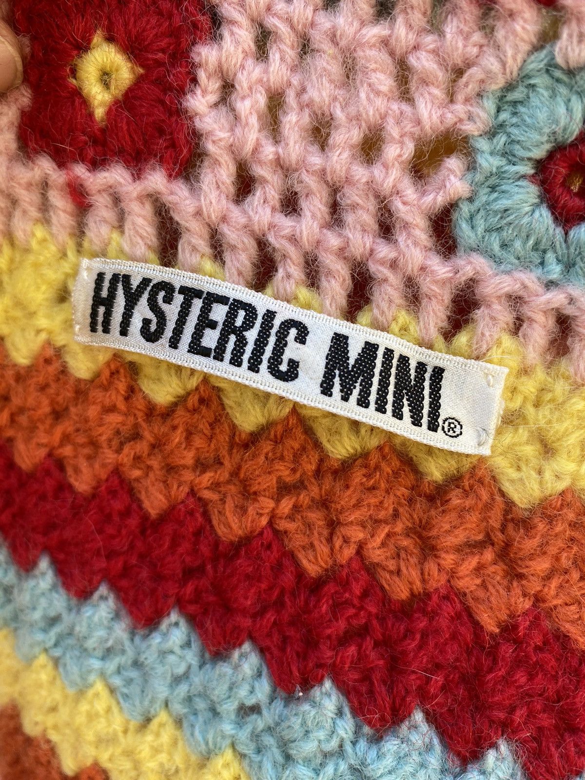 Hysteric Glamour Hysteric Mini Colorful Floral Knit Scarf Size ONE SIZE - 4 Thumbnail