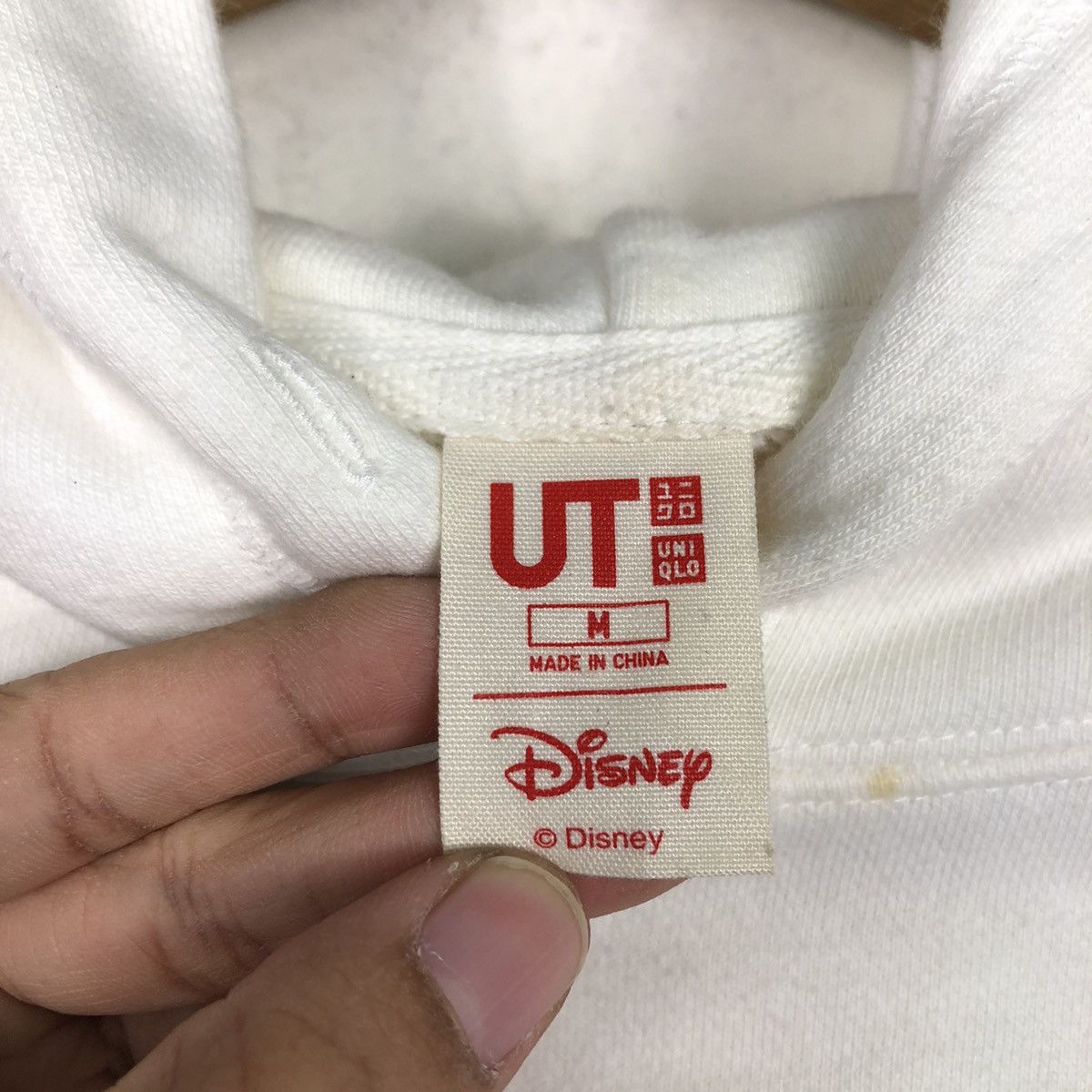 Japanese Brand × Uniqlo 📌Vintage Pull Over Hoodie Sweatshirt Mickey Mouse Big Logo Size US M / EU 48-50 / 2 - 17 Thumbnail