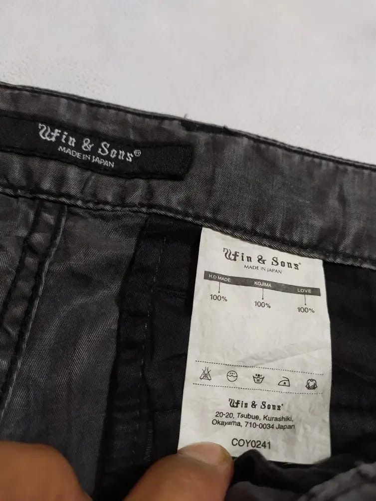 Japanese Brand RARE WIN AND SONS MULTIPOCKET PANTS MADE IN JAPAN Size US 29 - 8 Thumbnail