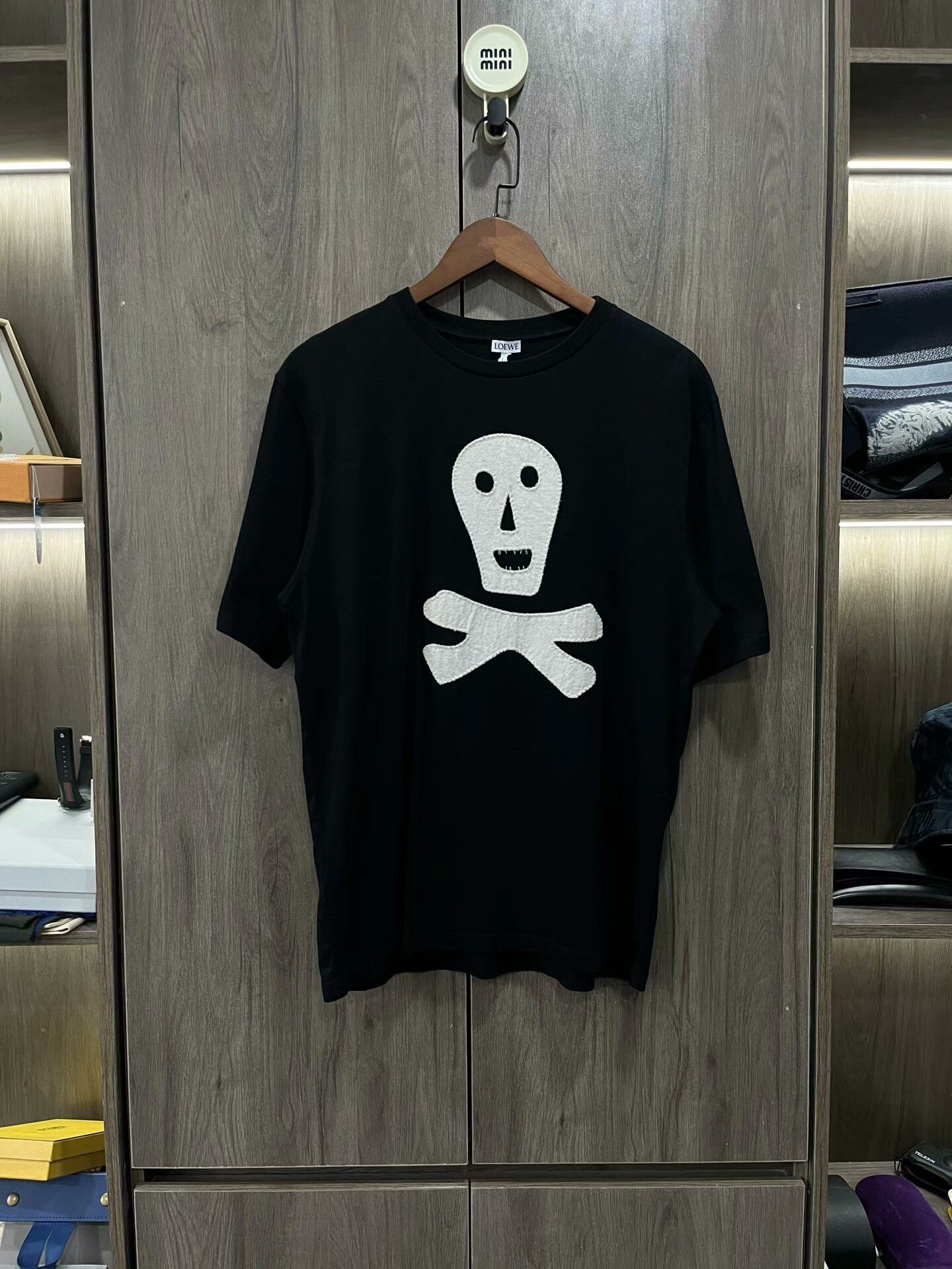 Loewe LOEWE Discontinued Skull Short Sleeve Size US L / EU 52-54 / 3 - 1 Thumbnail