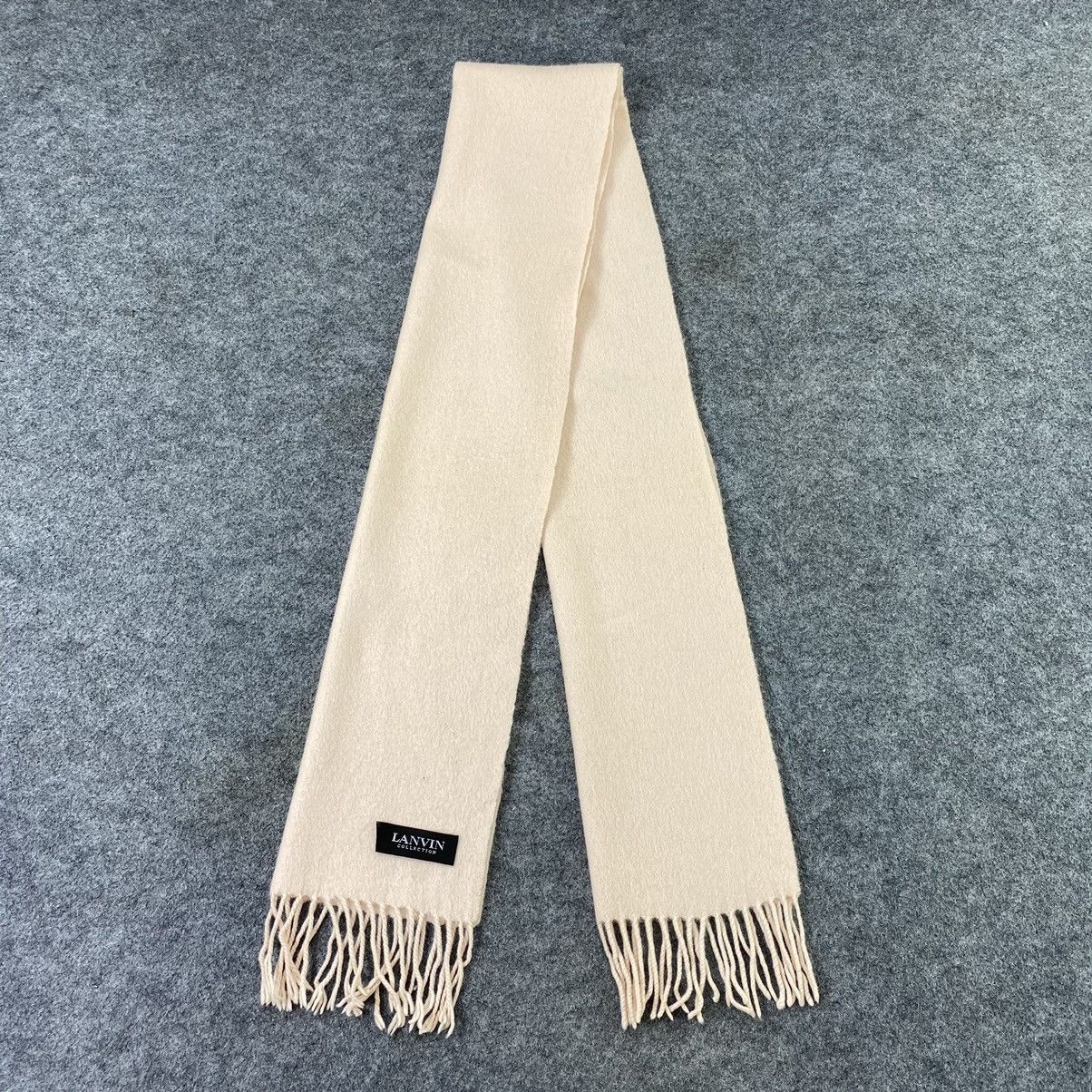 Lanvin × Vintage Lanvin Muffler / Scarf / Neckwear-K061 Size ONE SIZE - 2 Thumbnail