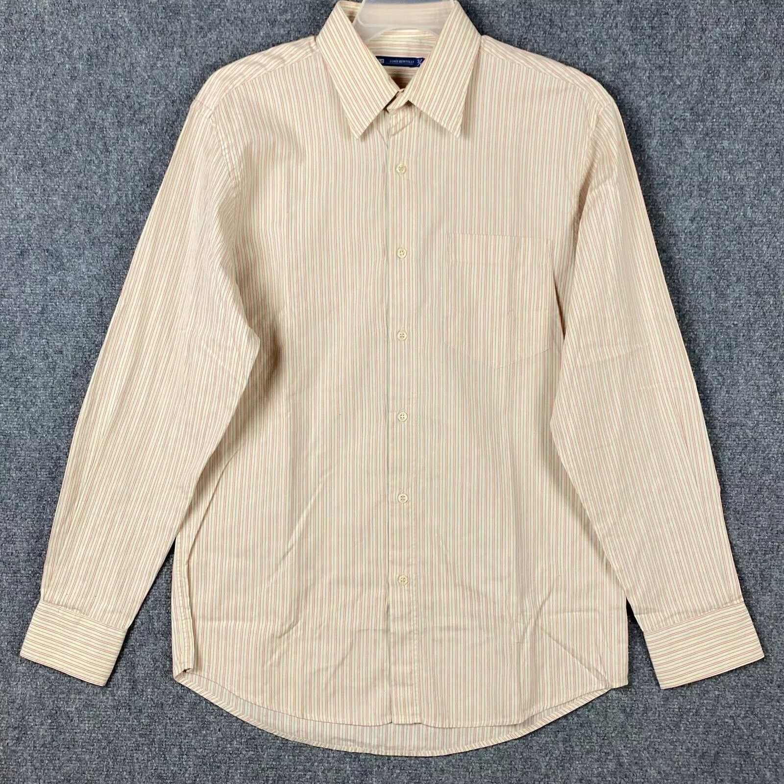 Other Luigi Bertolli Button Up Shirt Medium Men's Long Sleeve Size US M / EU 48-50 / 2 - 1 Thumbnail