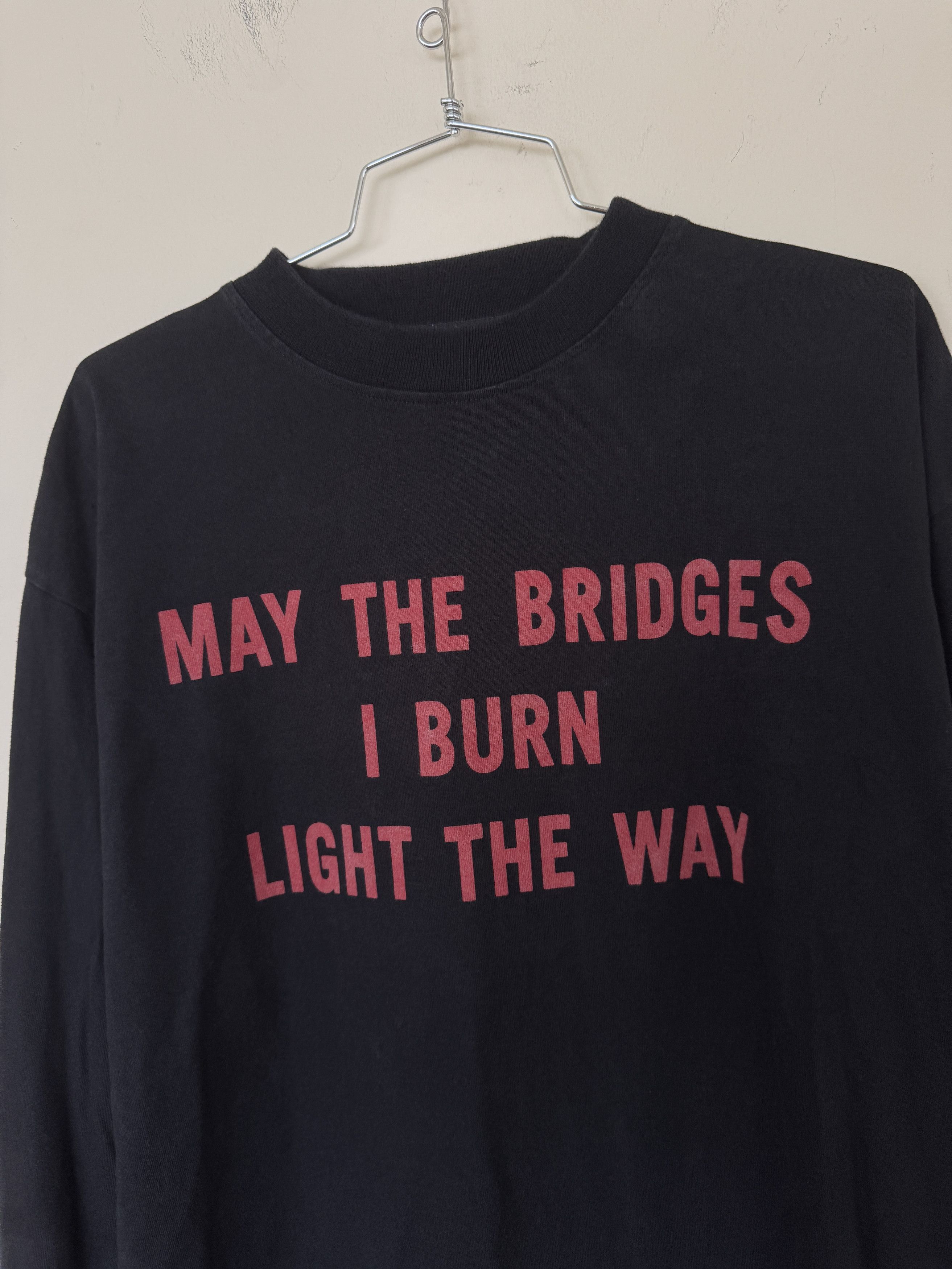 Vetements May The Bridges I Burn Light The Way L/S 2017 Size US M / EU 48-50 / 2 - 5 Thumbnail