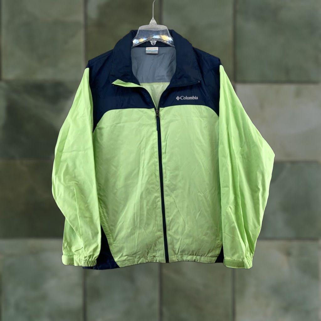 Vintage Columbia Jacket Womens M Blue Green Full Zip Outdoors Size M / US 6-8 / IT 42-44 - 1 Thumbnail