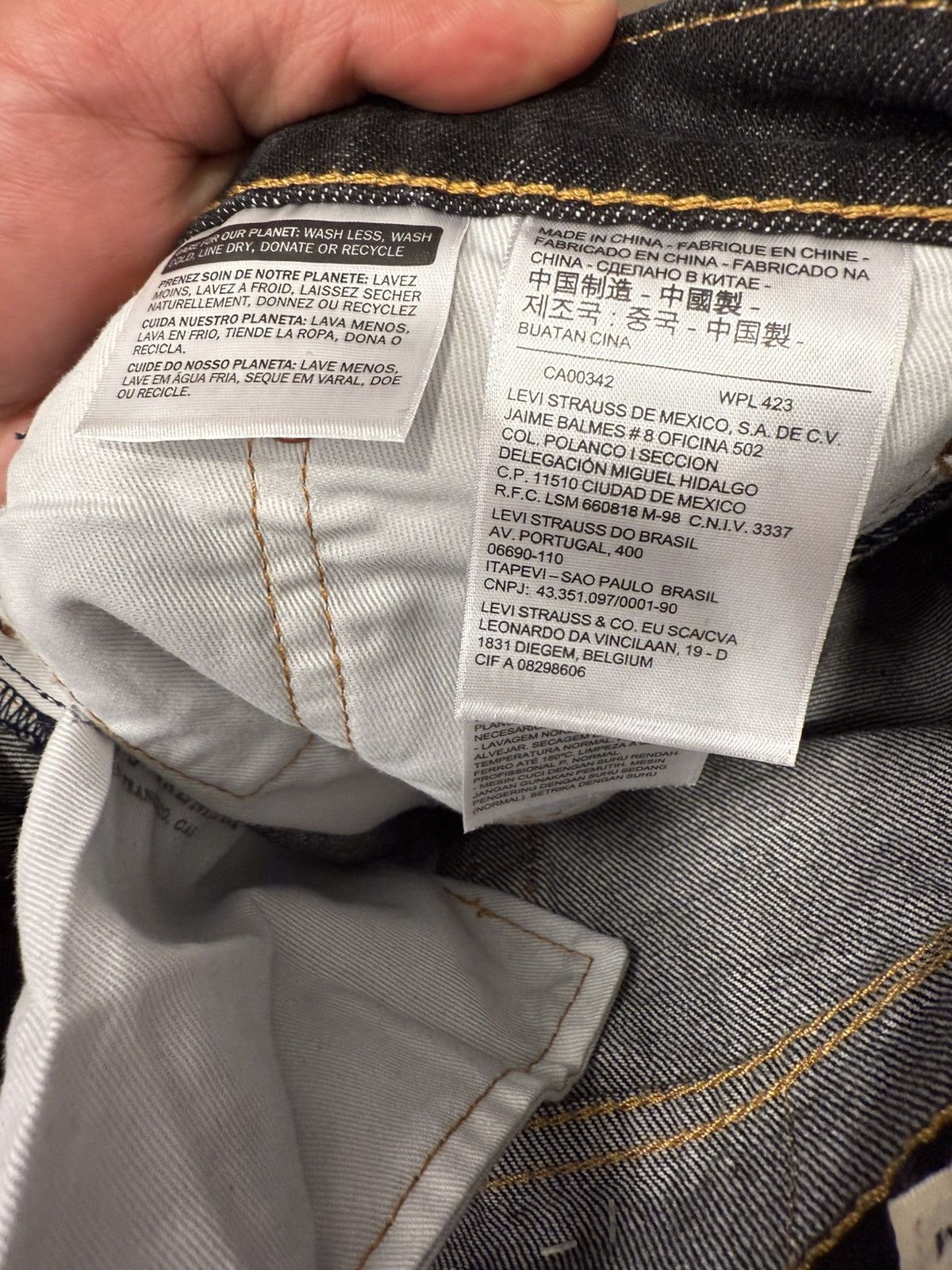 Levi's × Levi's Vintage Clothing ***FINAL DROP***RARE BRAND NEW LEVIS HI BALL ROLL DENIM 33 Size US 33 - 16 Thumbnail