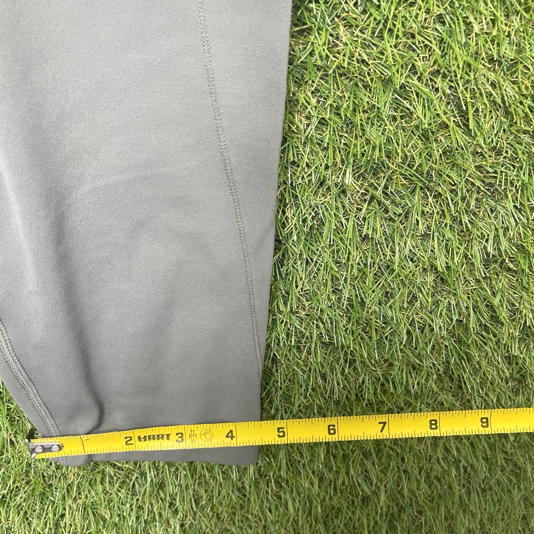 Lululemon Lululemon Active Compression Leggings Womens 12 Stretch Athletic Gym Yoga 26x26 Gray Spandex Nylon Skinny Inseam 26 Size 34" / US 12 / IT 48 - 4 Thumbnail