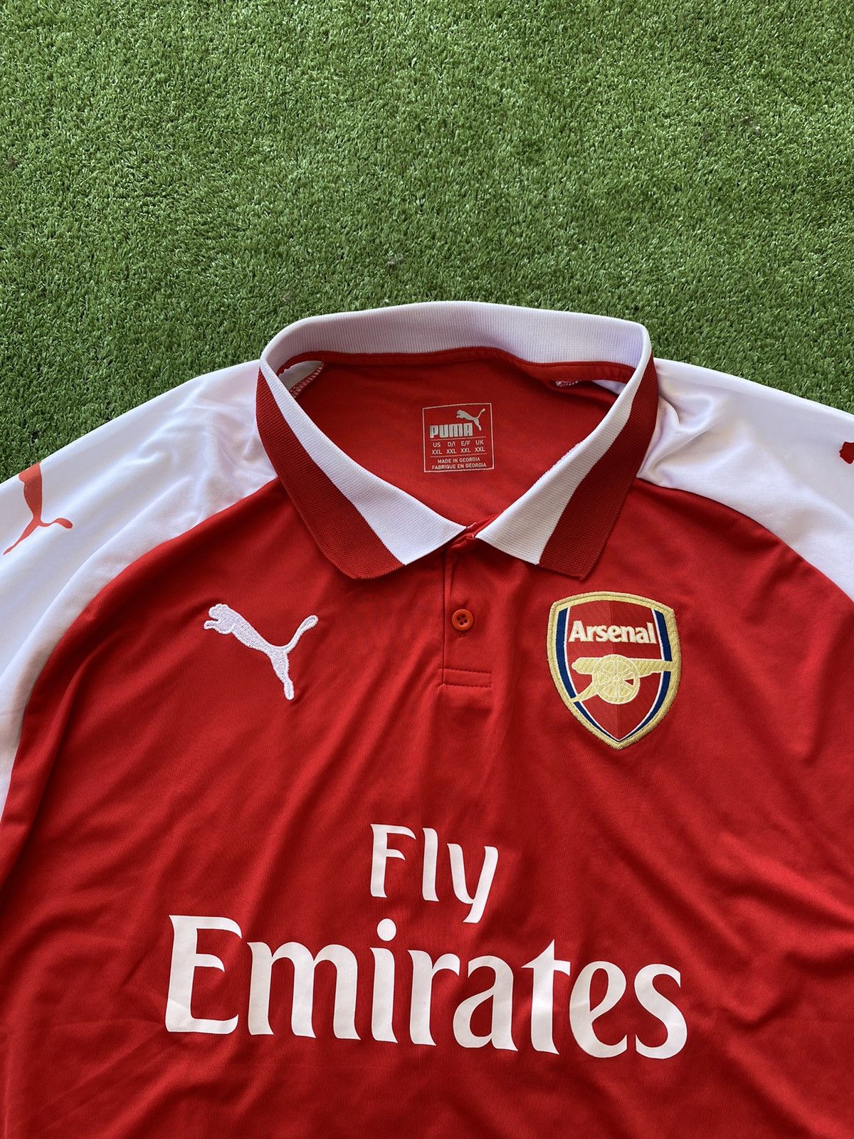 Puma Arsenal polo jersey Size US XXL / EU 58 / 5 - 3 Thumbnail