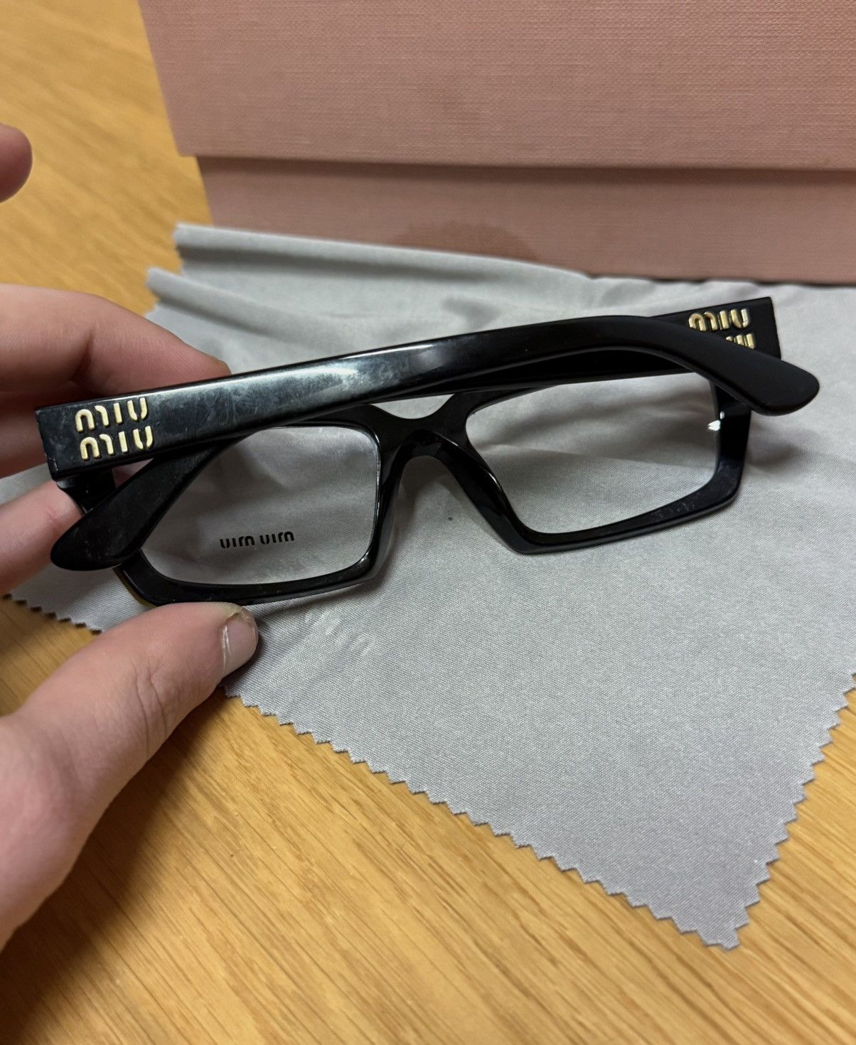Miu Miu Miu miu glasses office glamour ysl prada chrome hearts gucci Size ONE SIZE - 5 Thumbnail