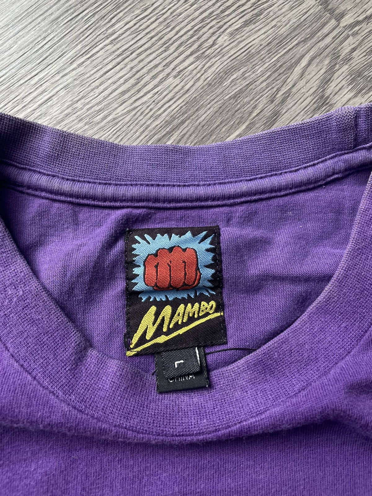 Mambo Mambo Hand Breaking Through A Wall Tee Size US L / EU 52-54 / 3 - 3 Thumbnail