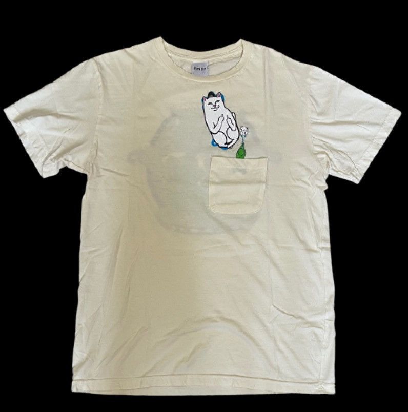 RIPNDIP RIPNDIP STRIPNDIP Pocket Tee Size US L / EU 52-54 / 3 - 2 Thumbnail