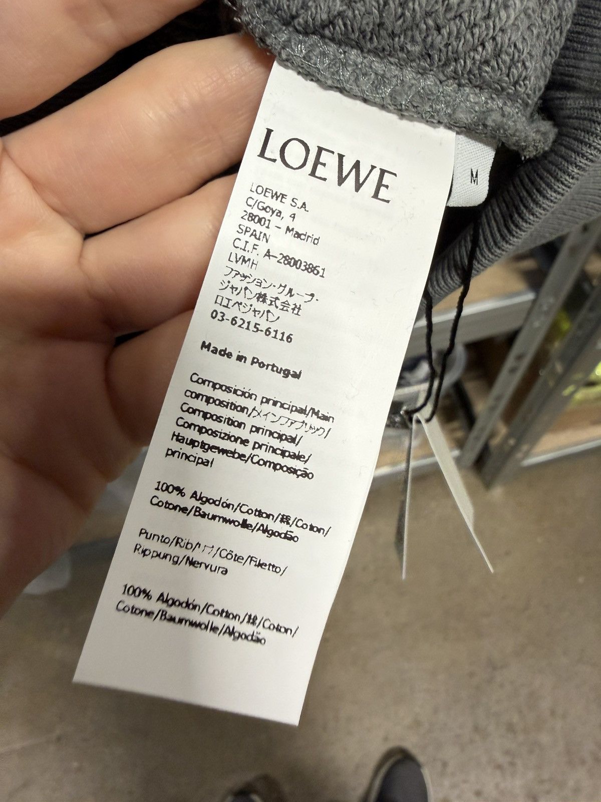 Loewe Loewe Anagram Hoodie NEW 1200$ Size US M / EU 48-50 / 2 - 4 Thumbnail
