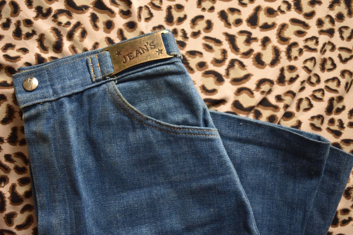 Other Vintage Jeans Midi Button Up Skirt Size 28" / US 6 / IT 42 - 1 Thumbnail