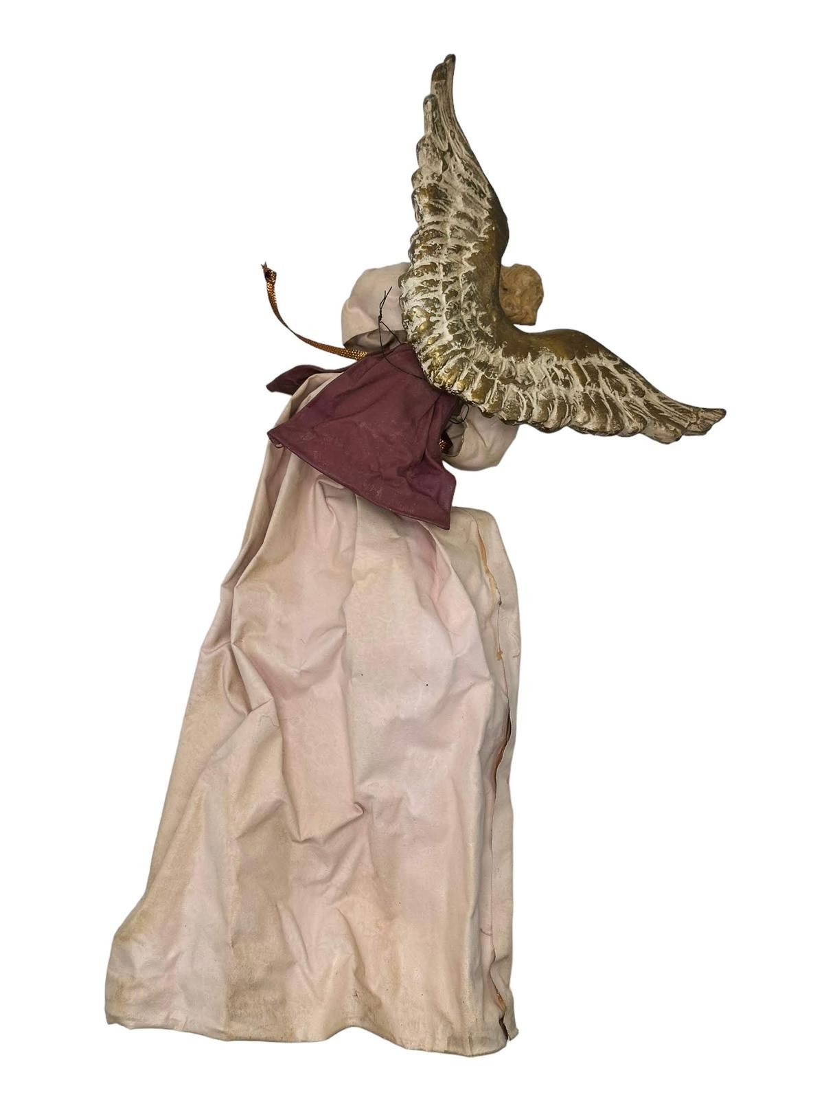 Other Angel Christmas Tree Topper Golden Wings and Praying Hands Size ONE SIZE - 12 Thumbnail