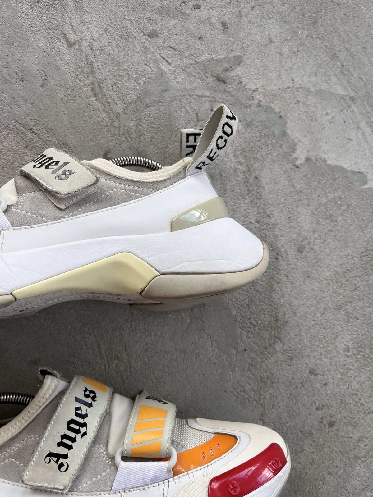 Palm Angels Vintage Hype Palm Angels Women’s Velcro Sneakers rare Y2K Size US 7 / IT 37 - 6 Thumbnail