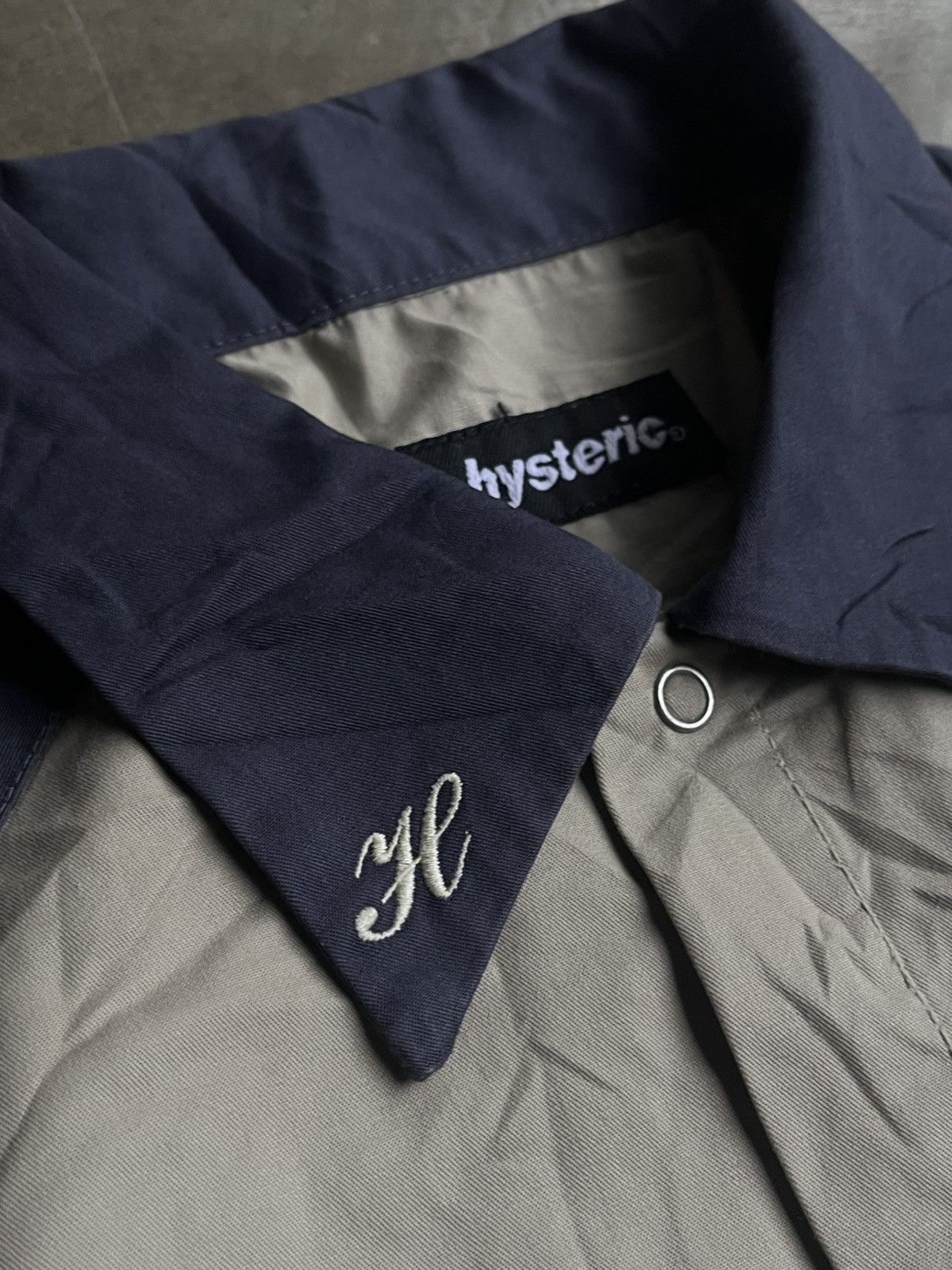 Hysteric Glamour HYSTRIC GLAMOUR RIDE WITH THE WIND WORK SHIRTS JAPANESE Size US S / EU 44-46 / 1 - 3 Thumbnail