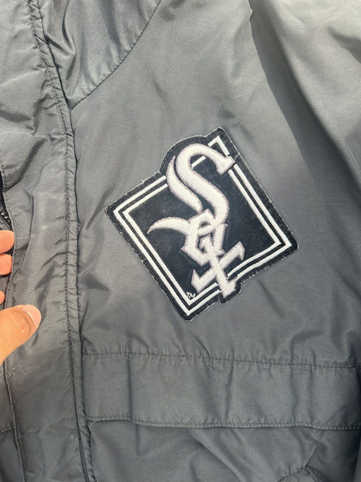 Chalk Line × Vintage Vintage 90s Chalk Line MLB Chicago White Sox Puffer Jacket Size US XL / EU 56 / 4 - 5 Thumbnail