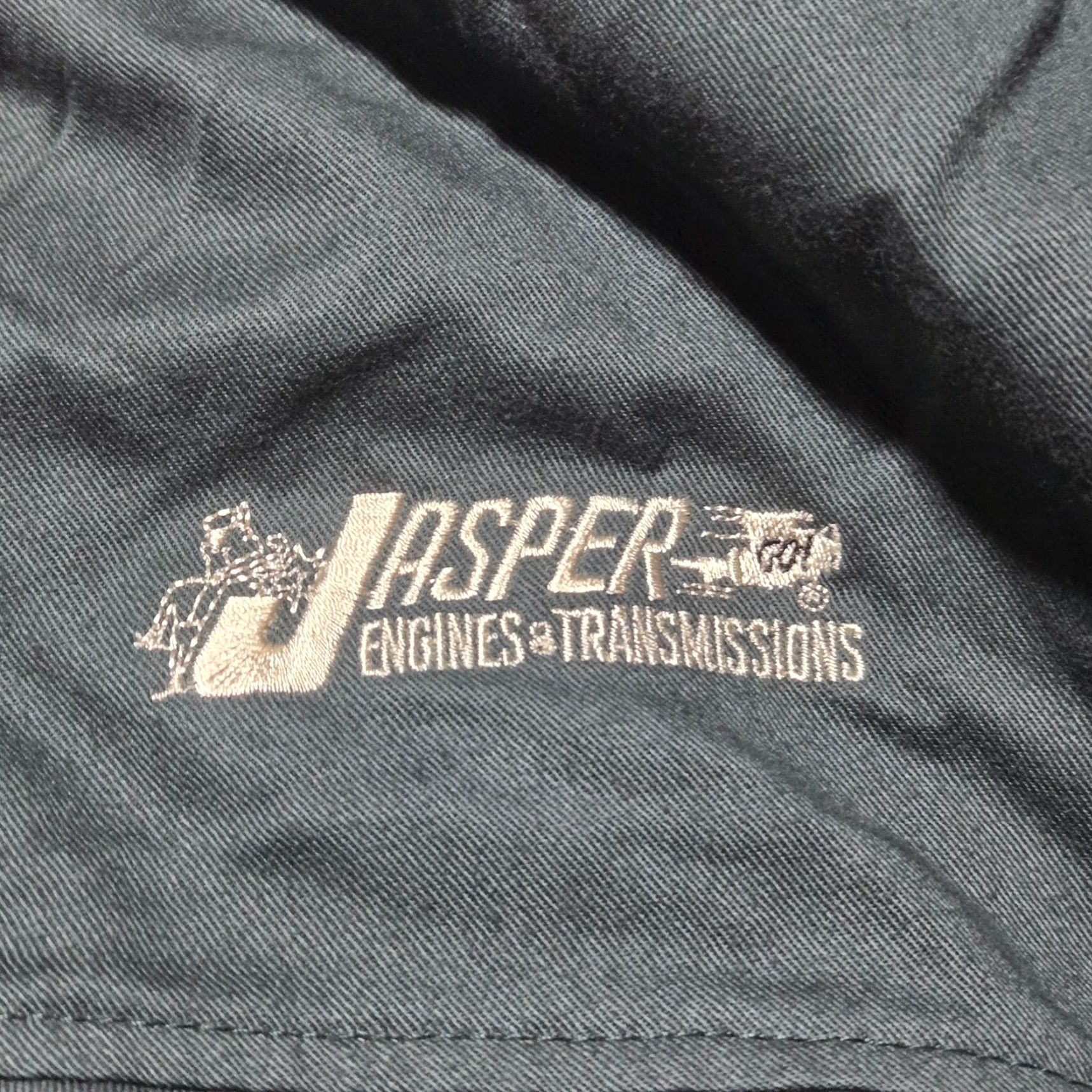 Vintage VINTAGE Jasper Engines Transmissions Gray Soft Shell Full Zip Jacket Men L Size US L / EU 52-54 / 3 - 2 Thumbnail