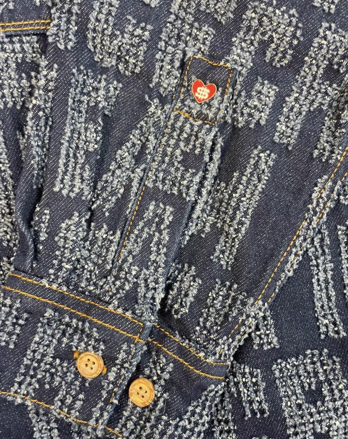 Billionaire Boys Club BBC Astronaut Dog Denim Collar Jacket coat bomber Size US L / EU 52-54 / 3 - 4 Thumbnail