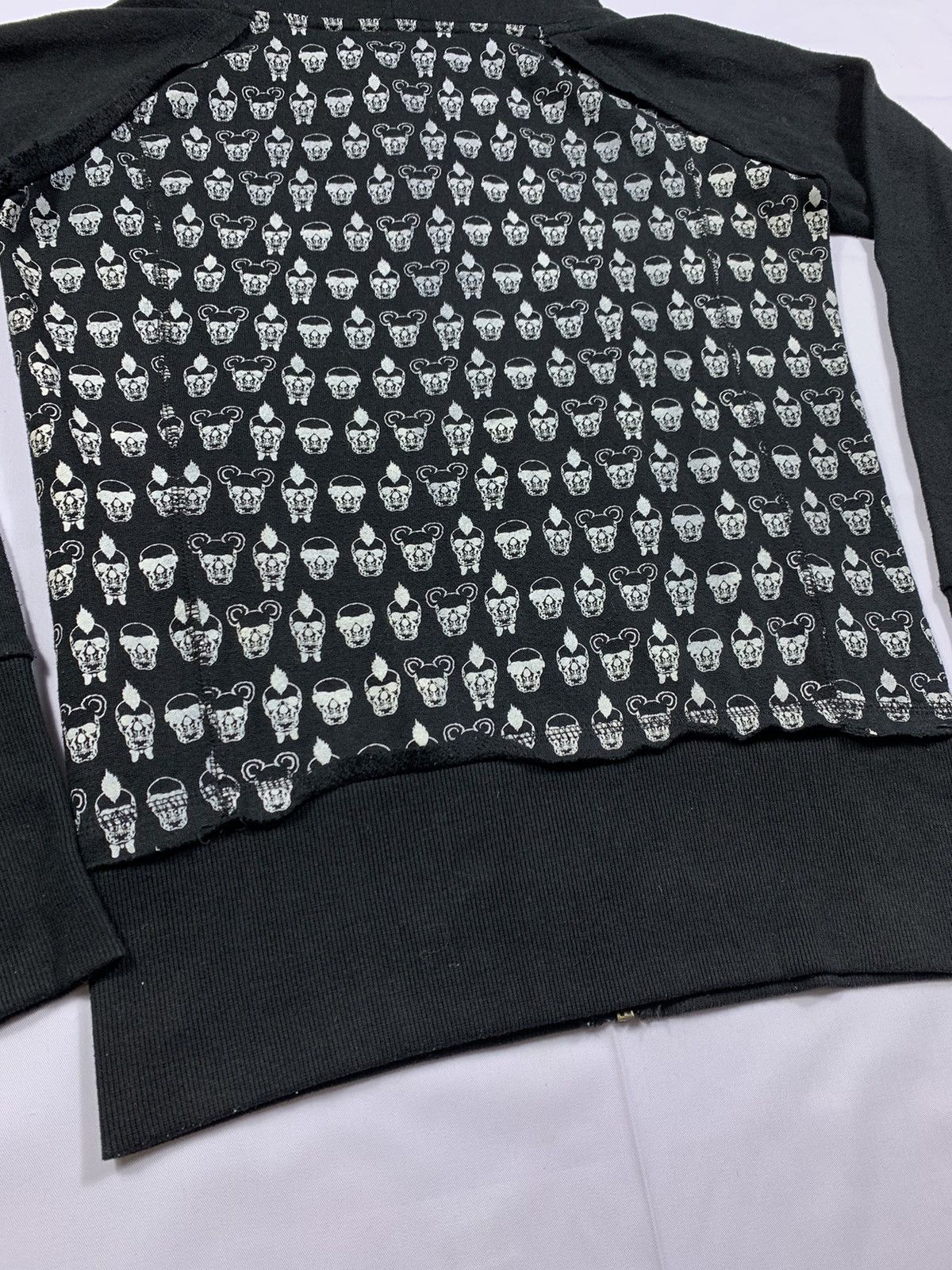 If Six Was Nine DISTRESSED FUR ZIPPER HOODIE SKULL LGB STYLE Size US M / EU 48-50 / 2 - 5 Thumbnail