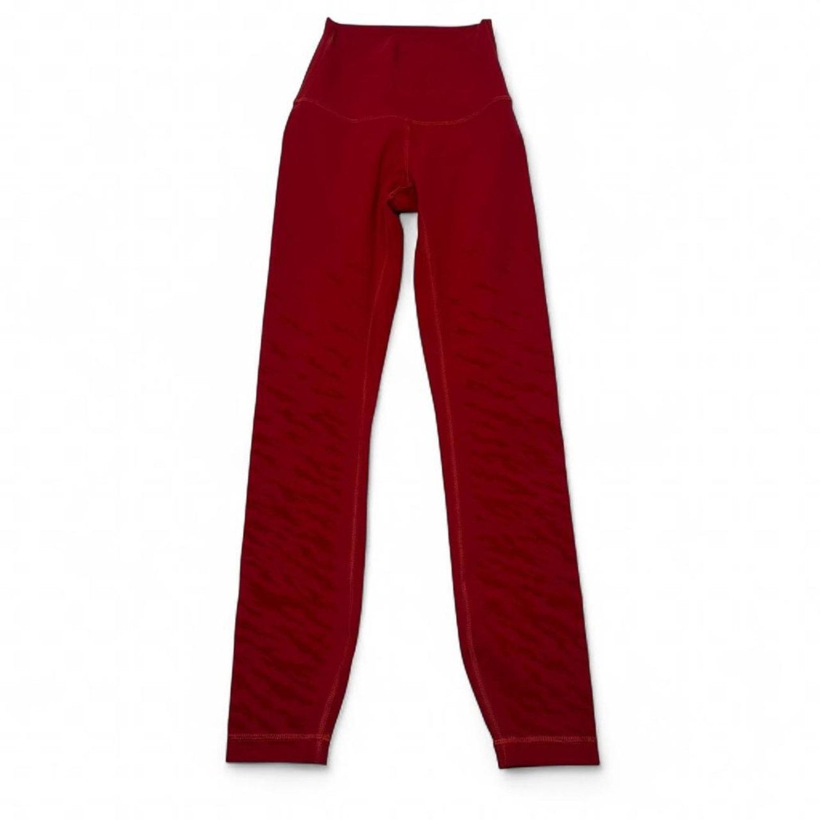 Lululemon Lululemon Lunar New Year Wunder Under Red Leggings Size 0 Size 25" / US 0 / IT 36 - 1 Thumbnail