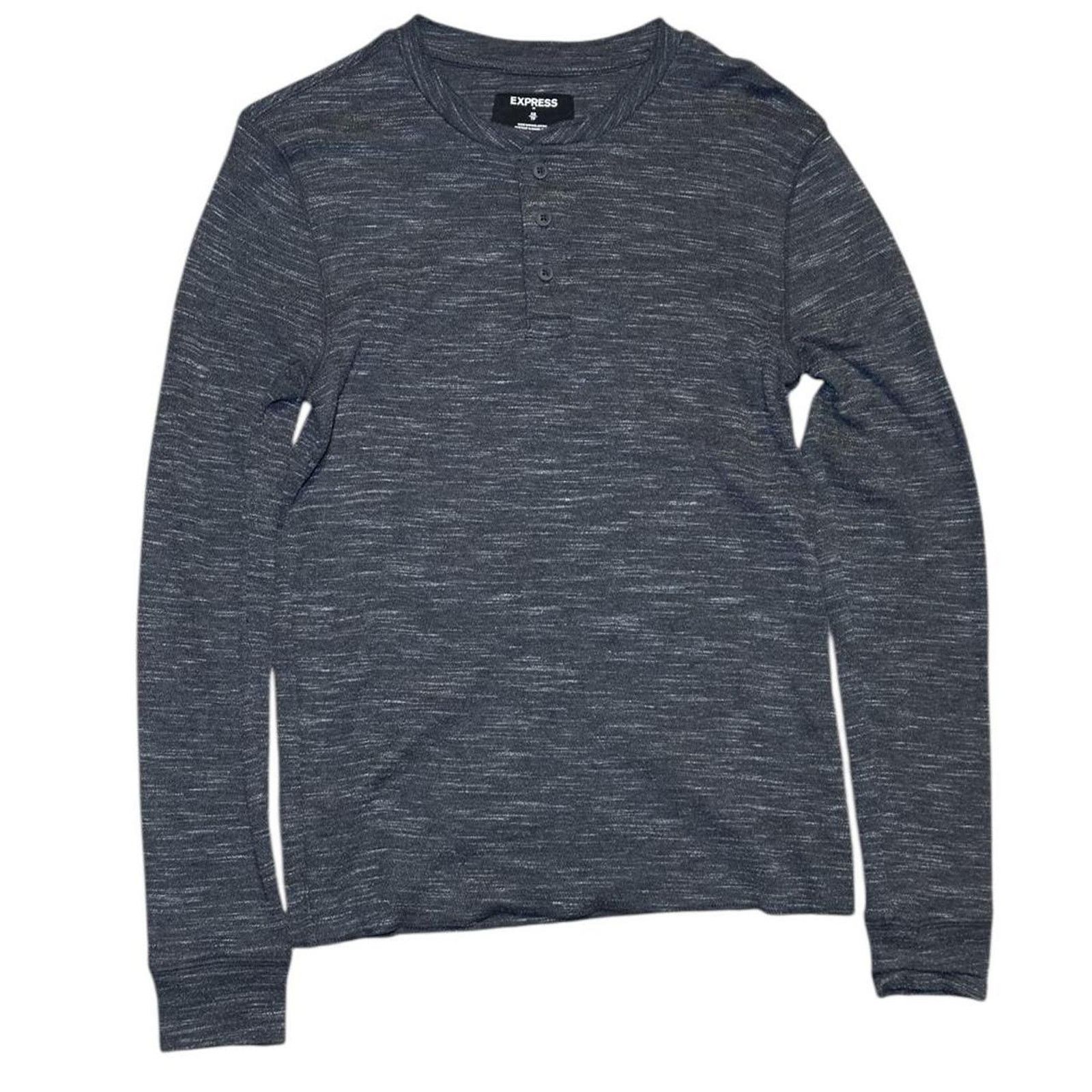 Express Express long sleeve henley xs Size US XS / EU 42 / 0 - 1 Thumbnail