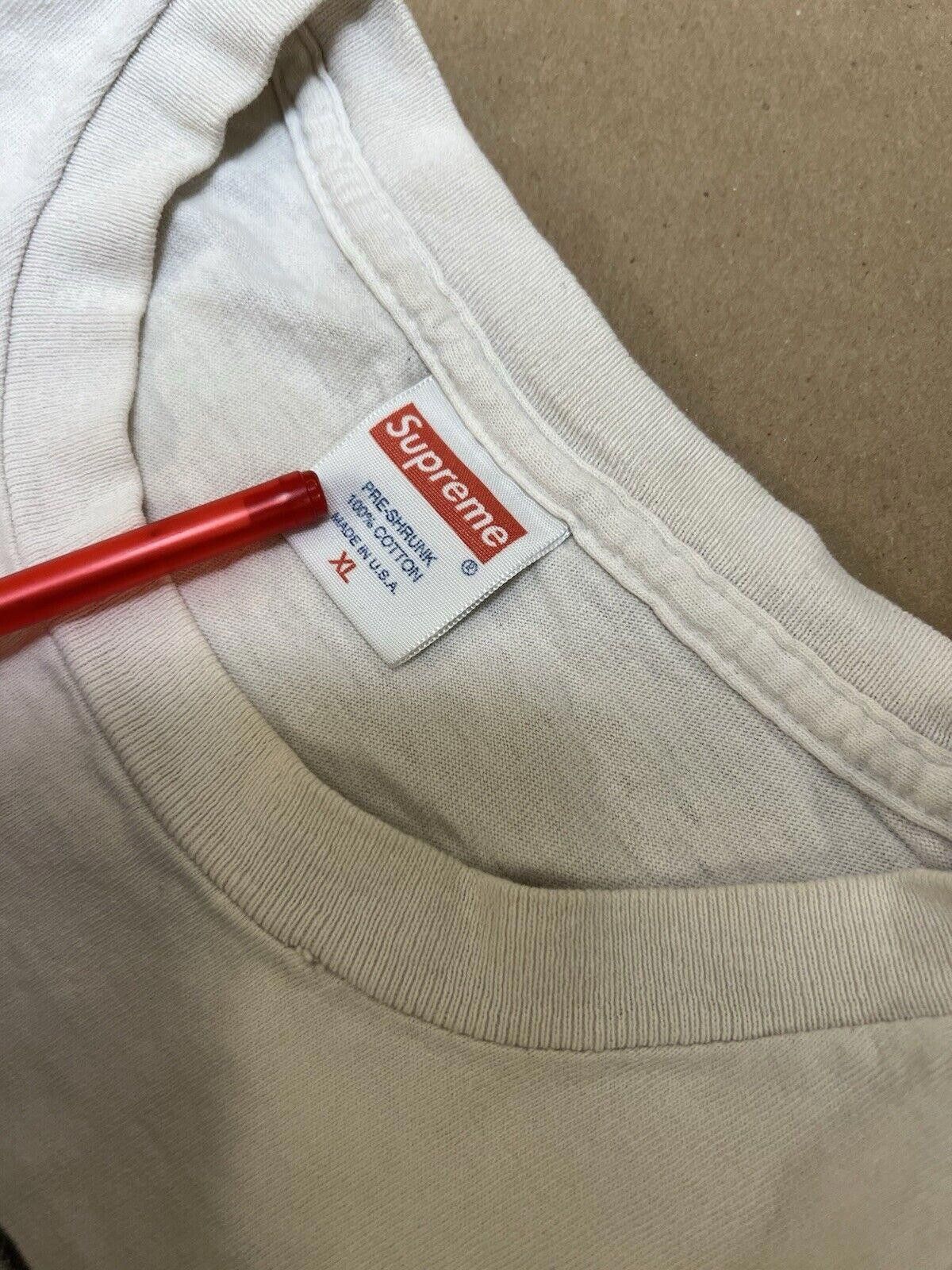 Supreme SS09 Supreme Manufacturing Co. Wrench Tee White Size XL 2009 Size US XL / EU 56 / 4 - 4 Thumbnail