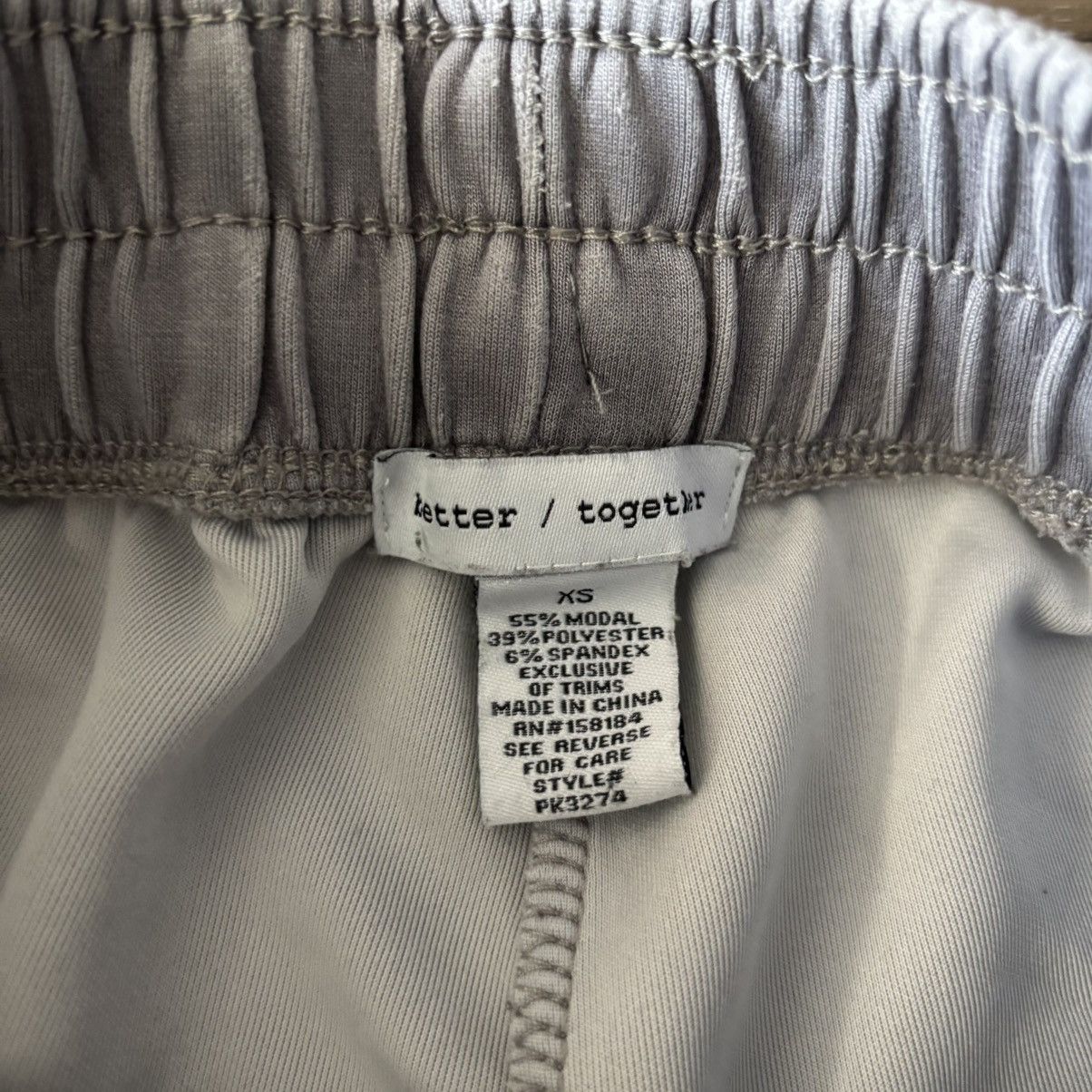 Vintage Crazy Vintage Y2K/2000s Light Grey Cargo Baggy Sweatpants! Size XS Size 26" / US 2 / IT 38 - 7 Thumbnail