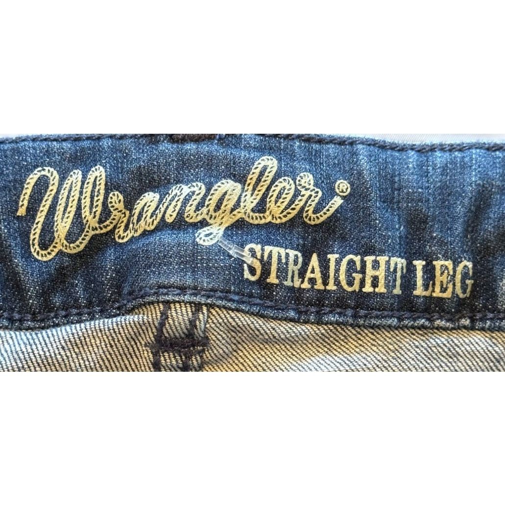 Wrangler Wrangler Jeans Women 3 Blue Western Rodeo Cowgirl Straight Size 28" / US 6 / IT 42 - 5 Thumbnail