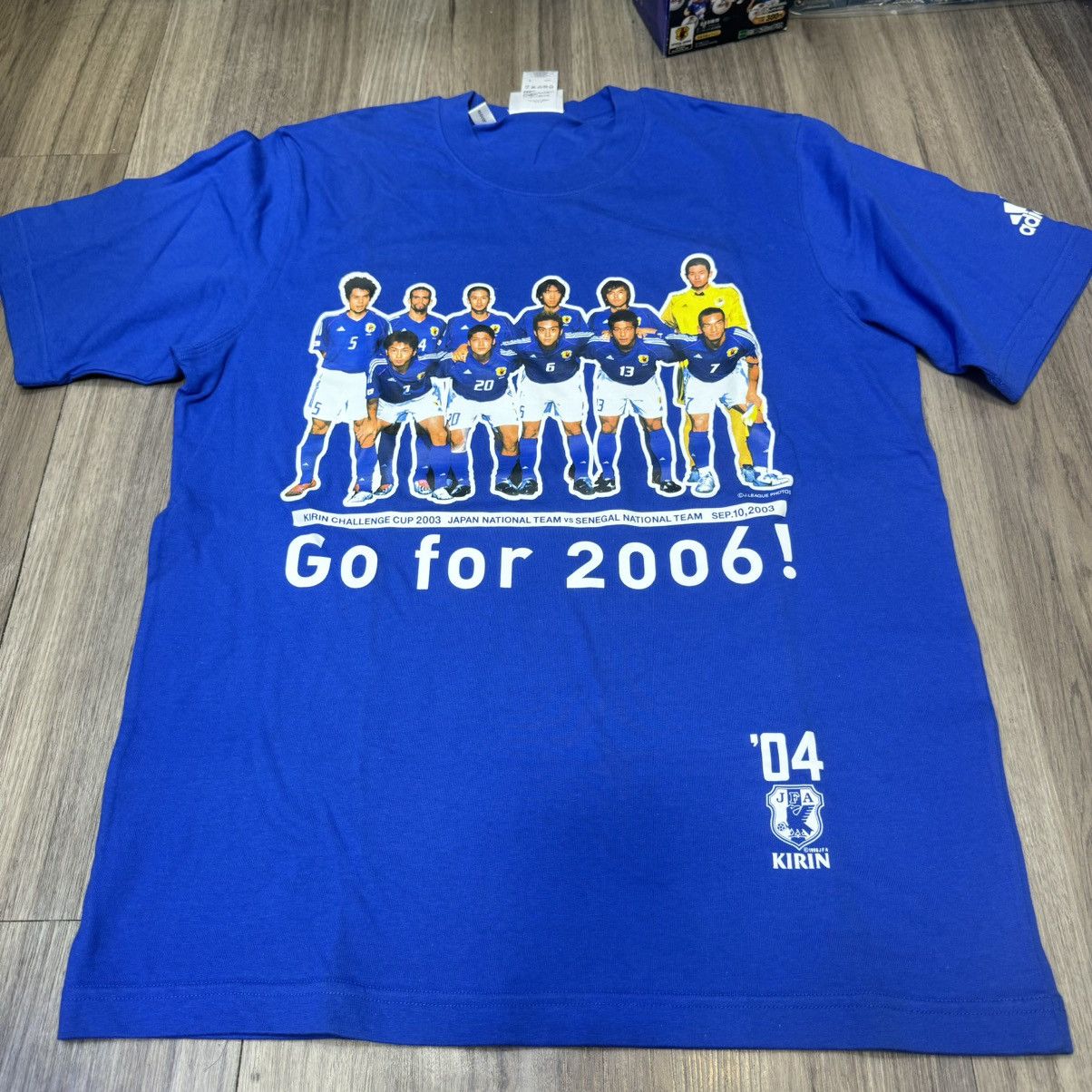 Adidas × Japanese Brand Japan soccer national team adidas tee Size US L / EU 52-54 / 3 - 1 Thumbnail