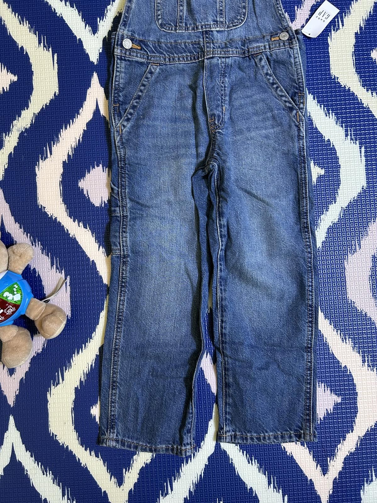 Gap NEW! BabyGap Denim Overalls by Loving Kindness Everyday Size ONE SIZE - 5 Thumbnail