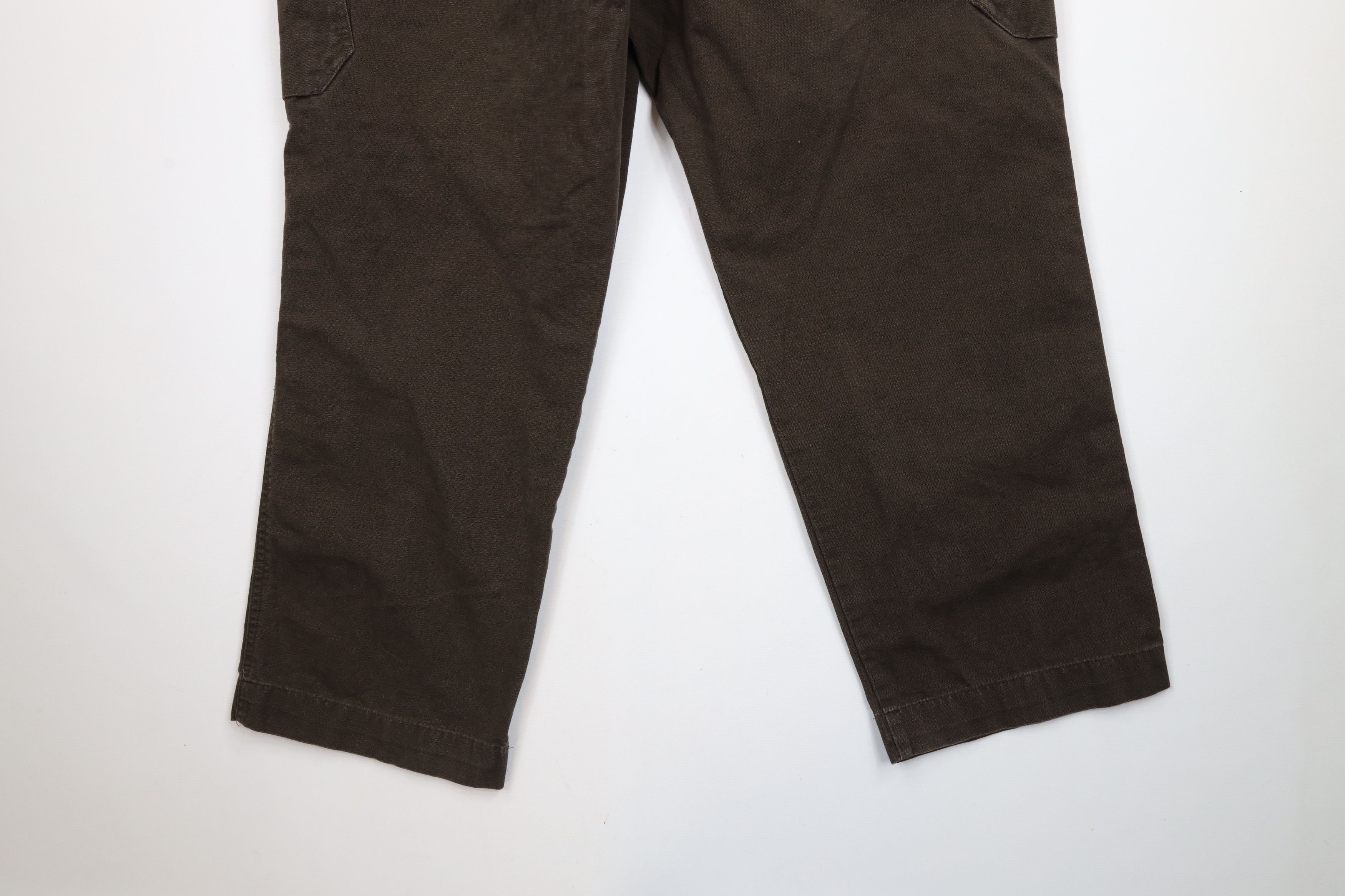 Dockers × Vintage Vintage Y2K Dockers Streetwear Wide Leg Canvas Cargo Pants Size US 40 / EU 56 - 13 Thumbnail