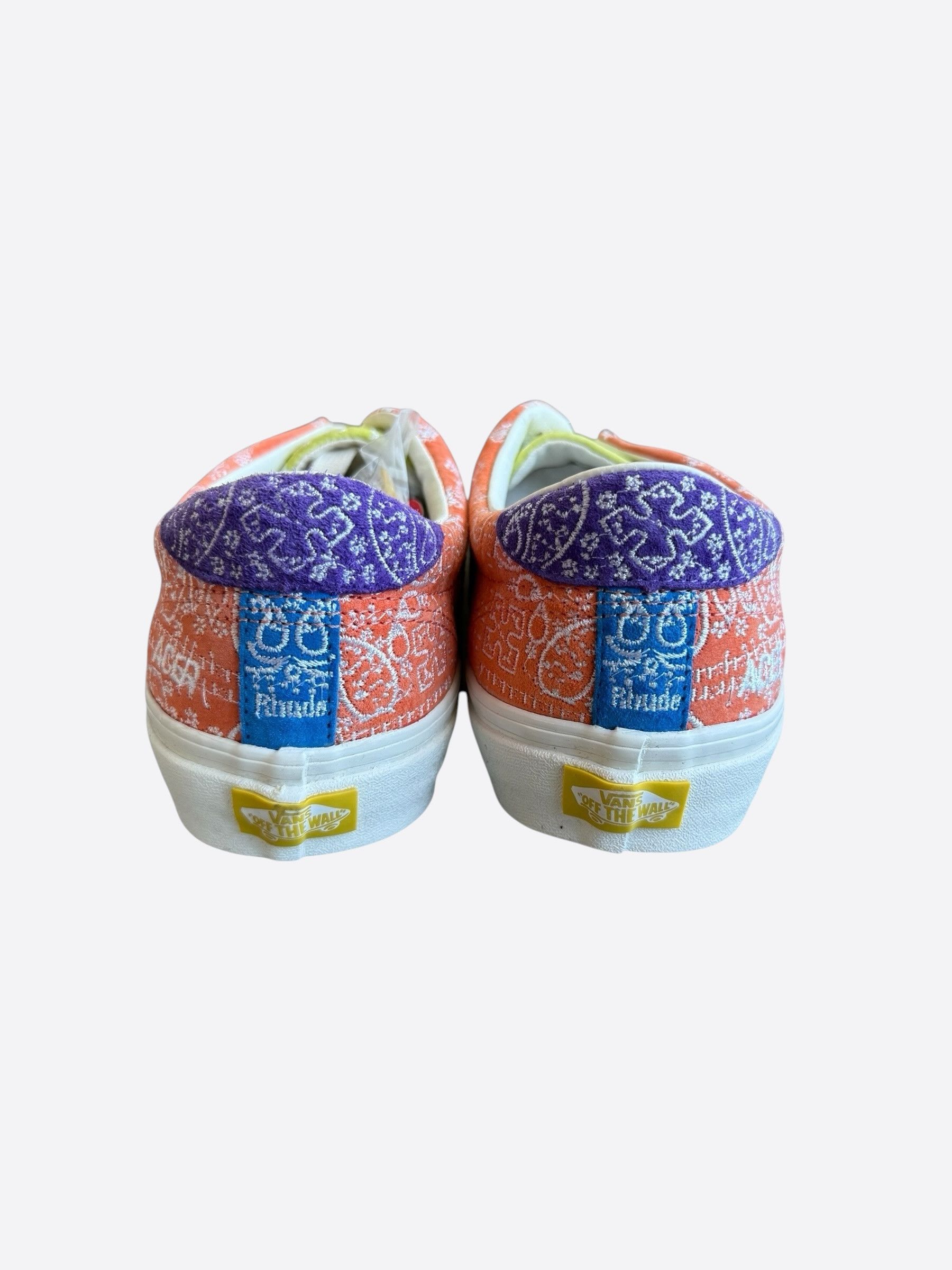 Rhude Rhude Vans Multicolor Bandana Acer Sneakers Size US 10 / EU 43 - 4 Thumbnail